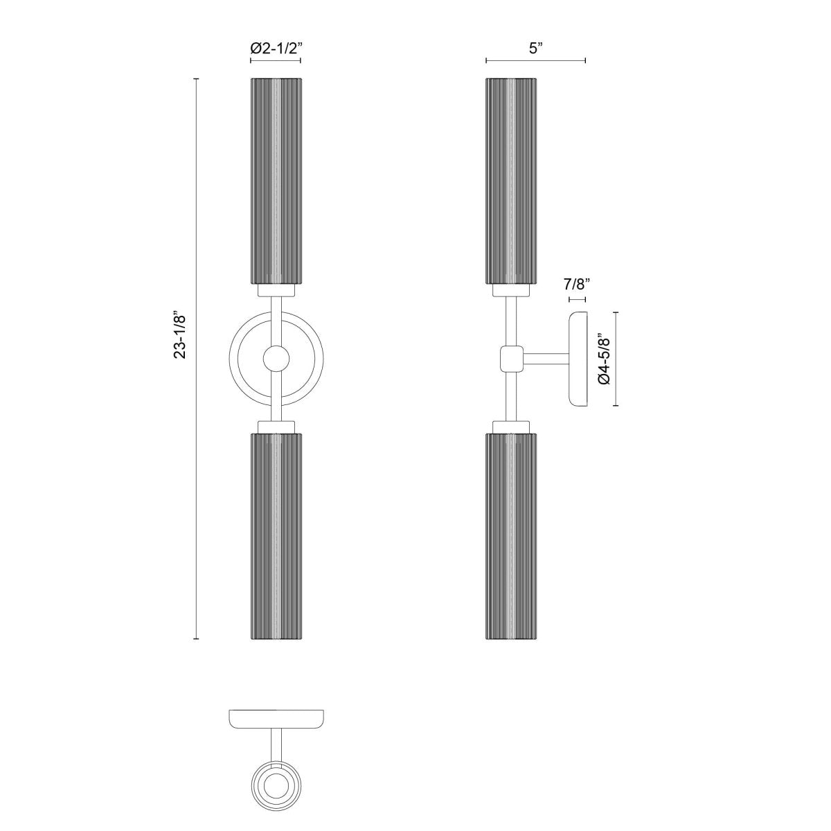 Murale Colby - 23 1/8" by Alora Lighting | Luminaires & cie