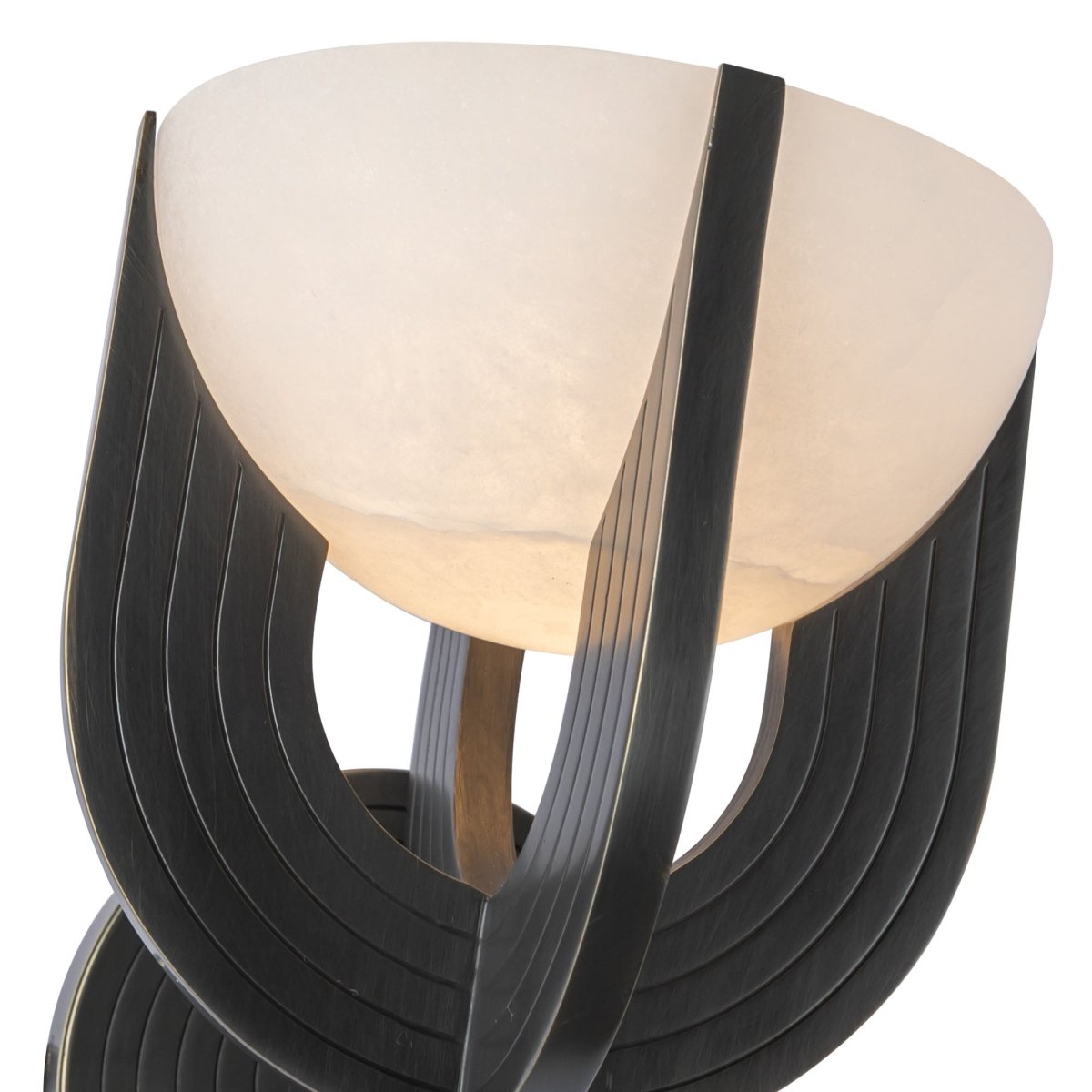 Murale Colette - Bronze / Albâtre urbain by Alora Lighting | Luminaires & cie
