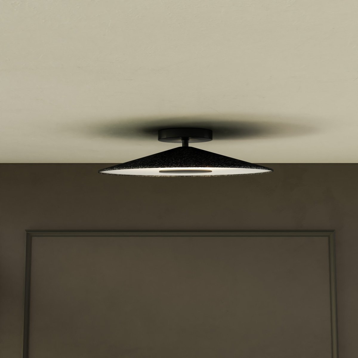 Murale Cruz - Métal - noir / blanc by Kuzco Lighting | Luminaires & cie