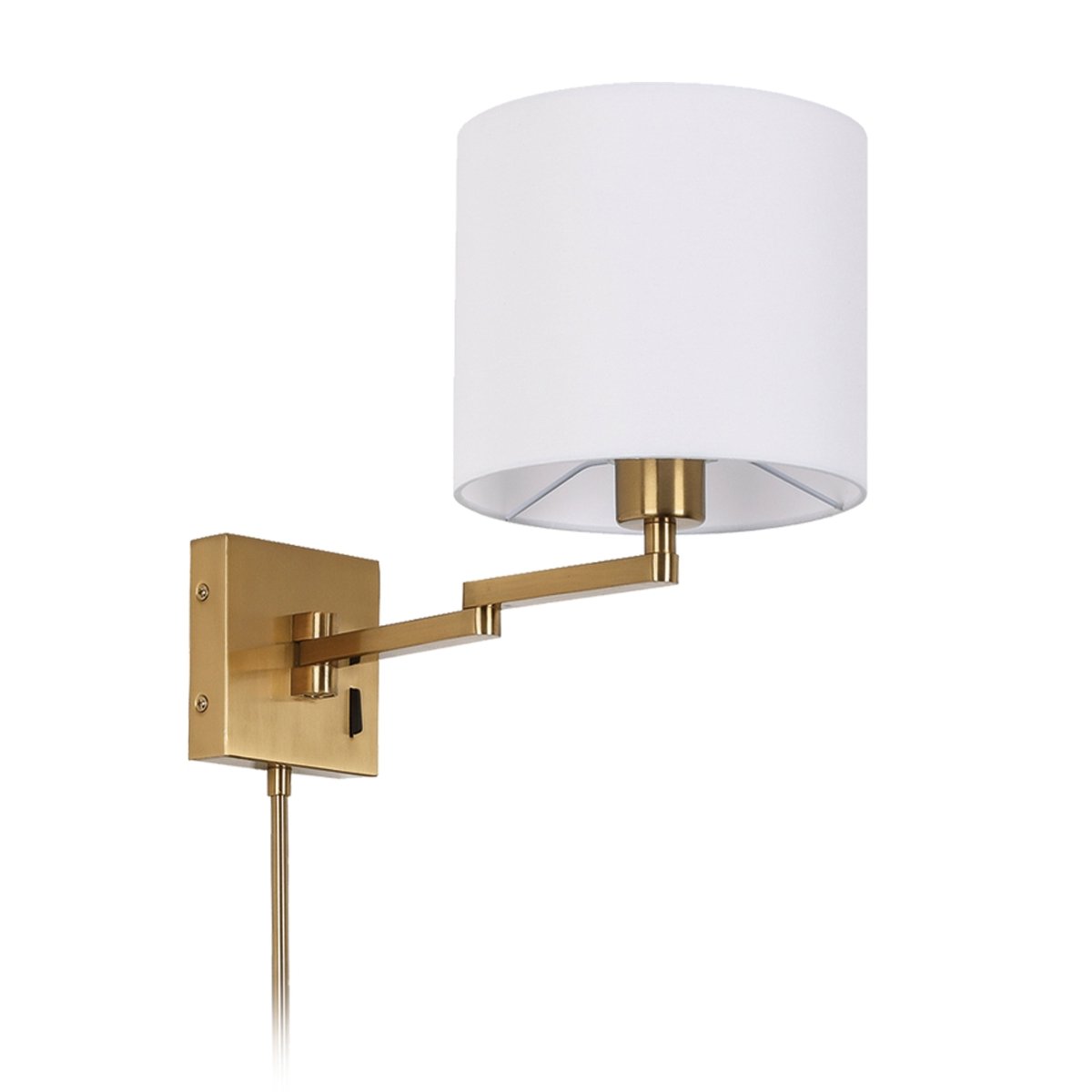 Murale Daino 7713 - Laiton vieilli by Dainolite | Luminaires & cie