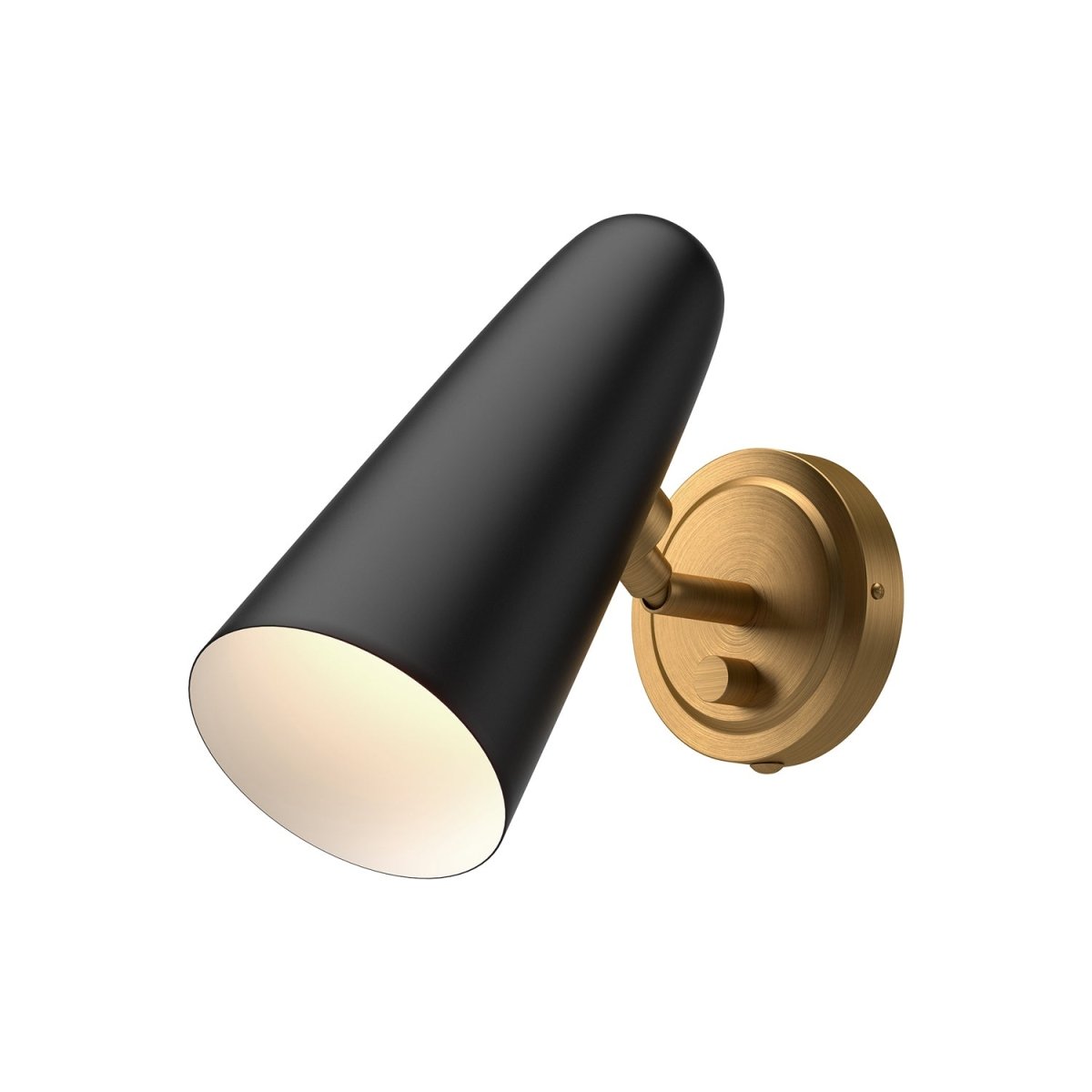 Murale Daniel - Or vieilli / noir mat by Alora Lighting | Luminaires & cie