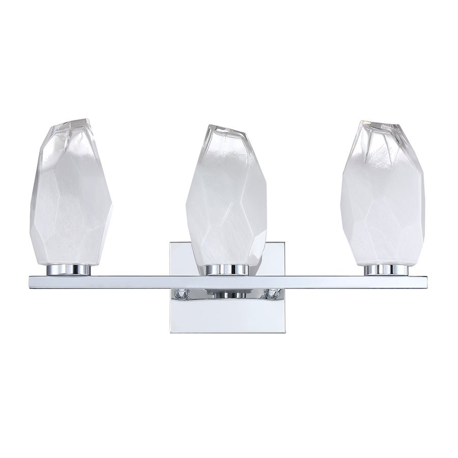 Murale de vanité Soren - Chrome 20" by Kendal | Luminaires & cie