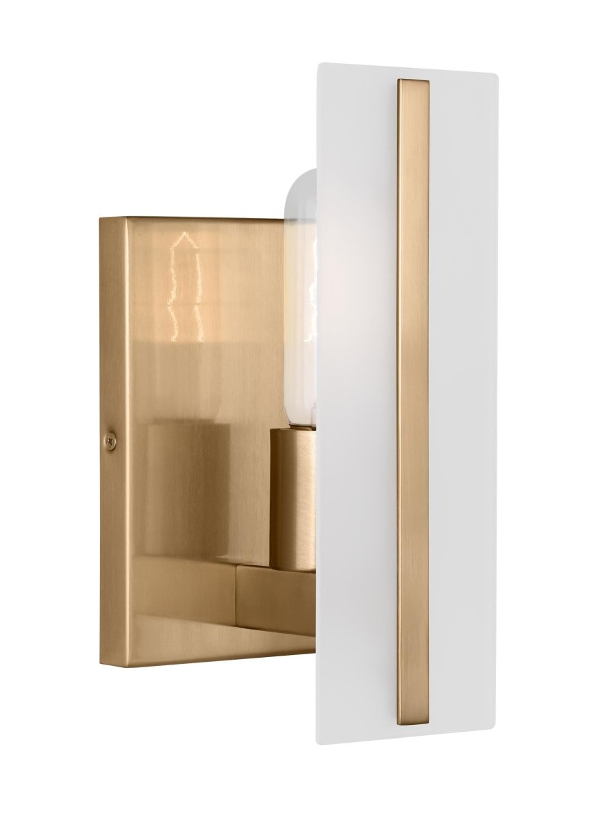 Murale Dex - Laiton satiné Ampoules DEL incluses by Visual Comfort Studio | Luminaires & cie