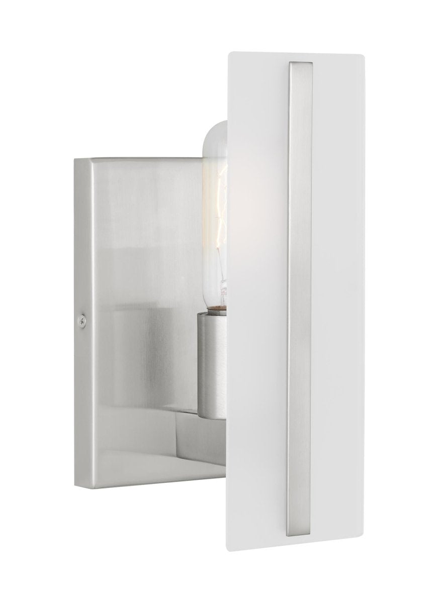 Murale Dex - Nickel brossé Ampoules DEL incluses by Visual Comfort Studio | Luminaires & cie