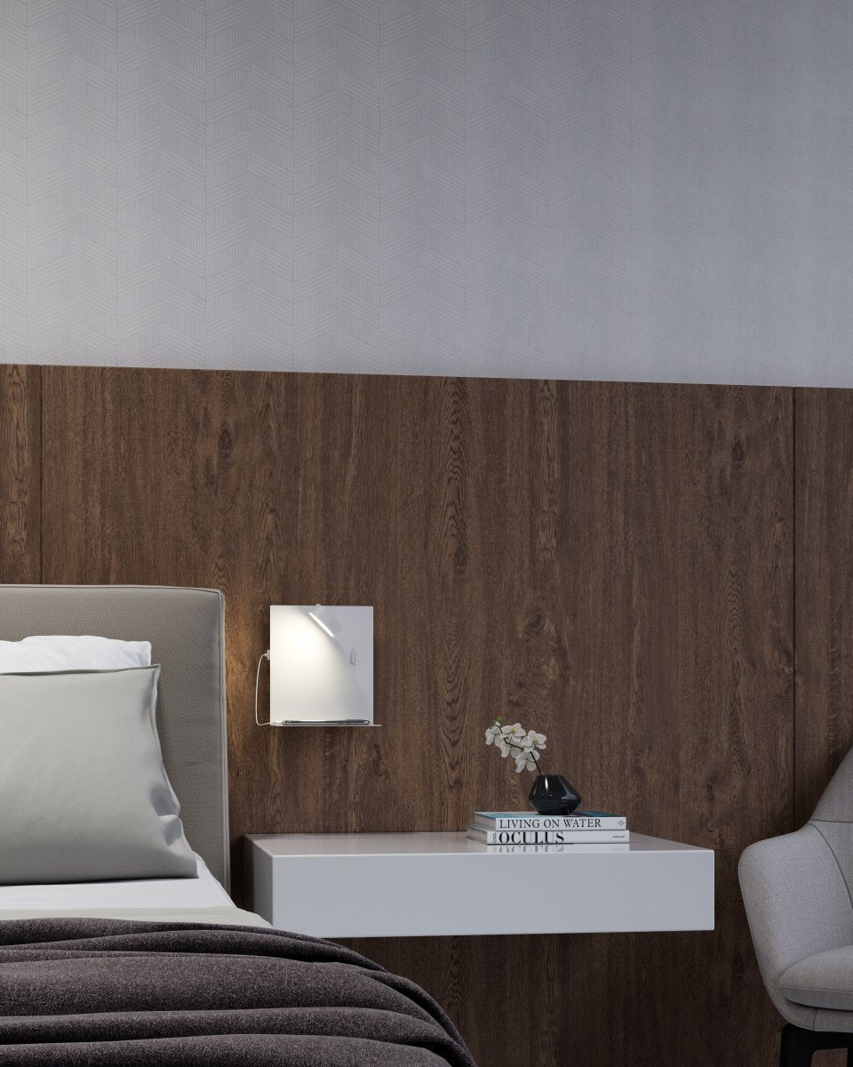 Murale Dresden - Blanc 7" by Kuzco Lighting | Luminaires & cie