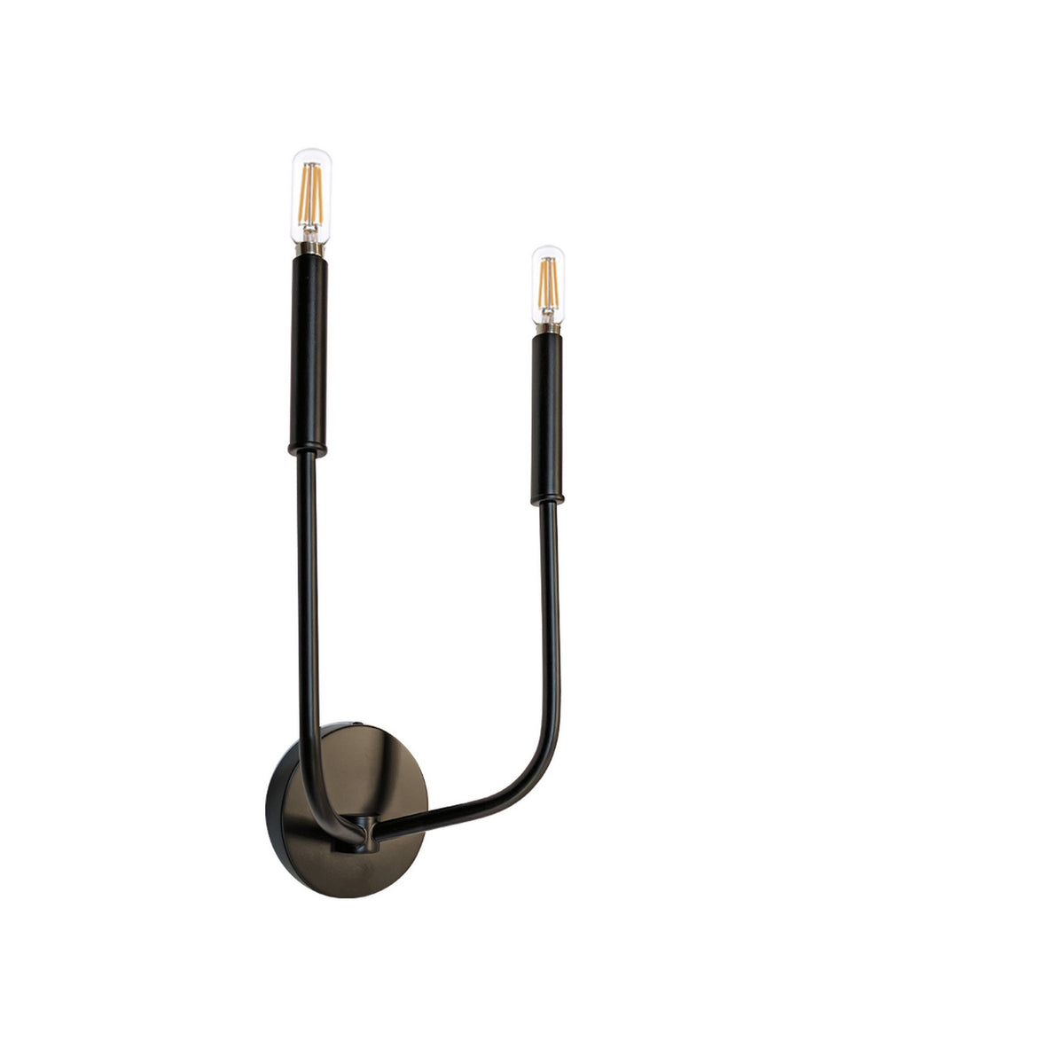 Applique murale Eleanor Noir / Noir mat – Dainolite