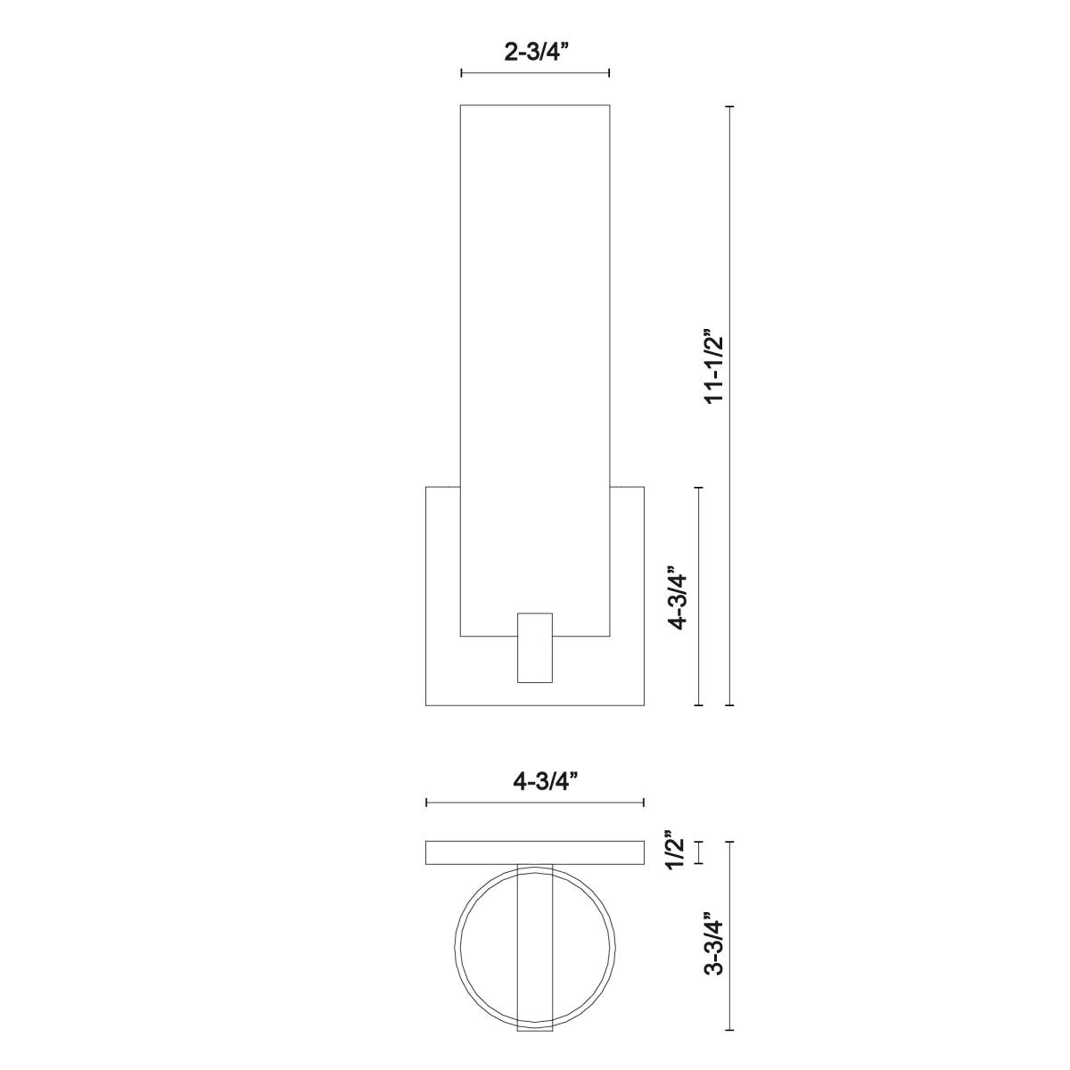 Murale Elizabeth - Noir by Kuzco Lighting | Luminaires & cie