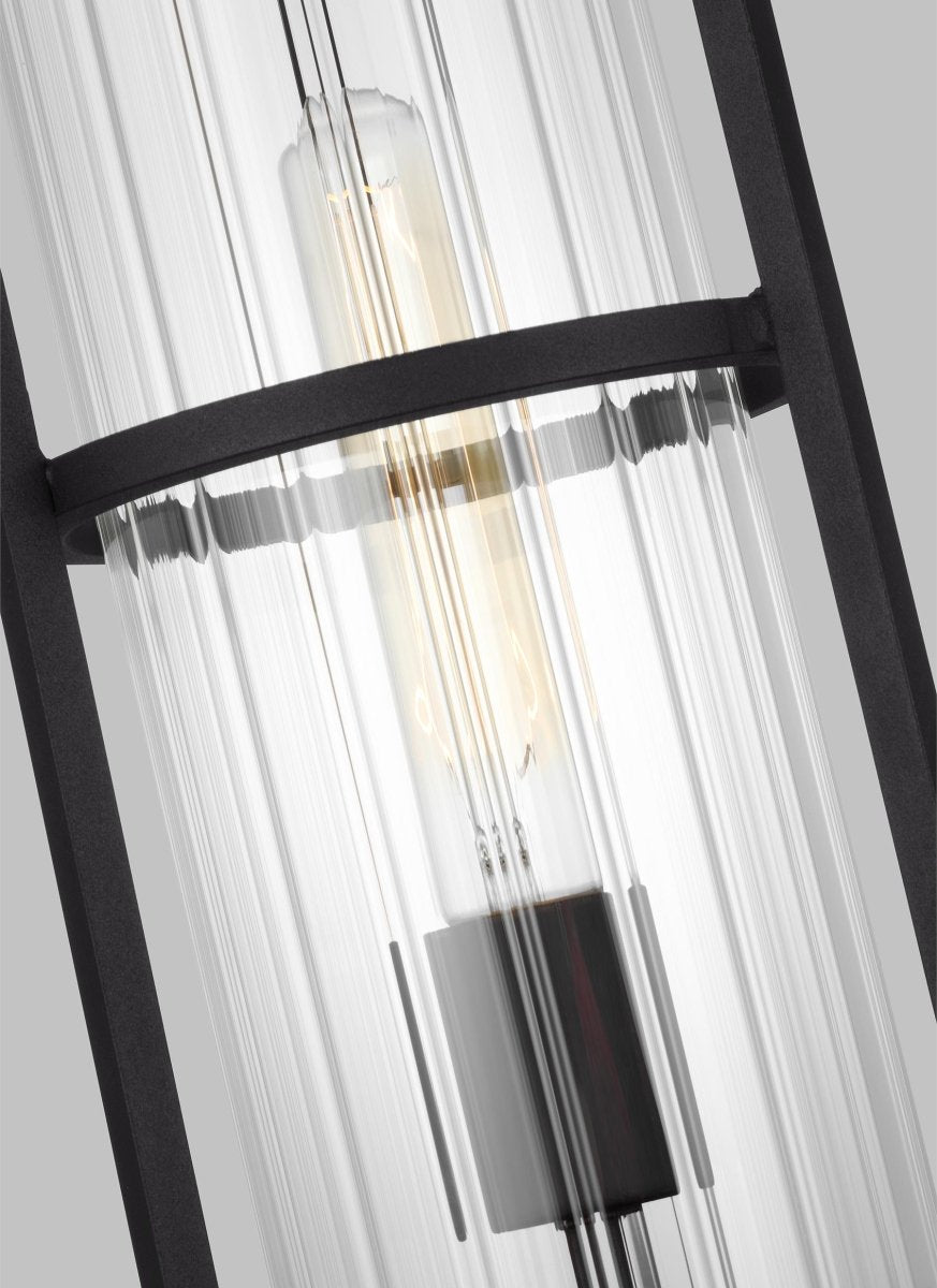 Murale extérieure Alcona - Noir 7" 21" by Visual Comfort Studio | Luminaires & cie