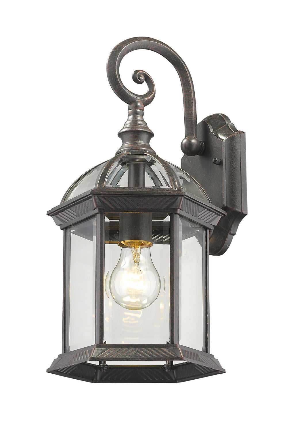 Lanterne murale extérieure Annex Rouille – Z-Lite