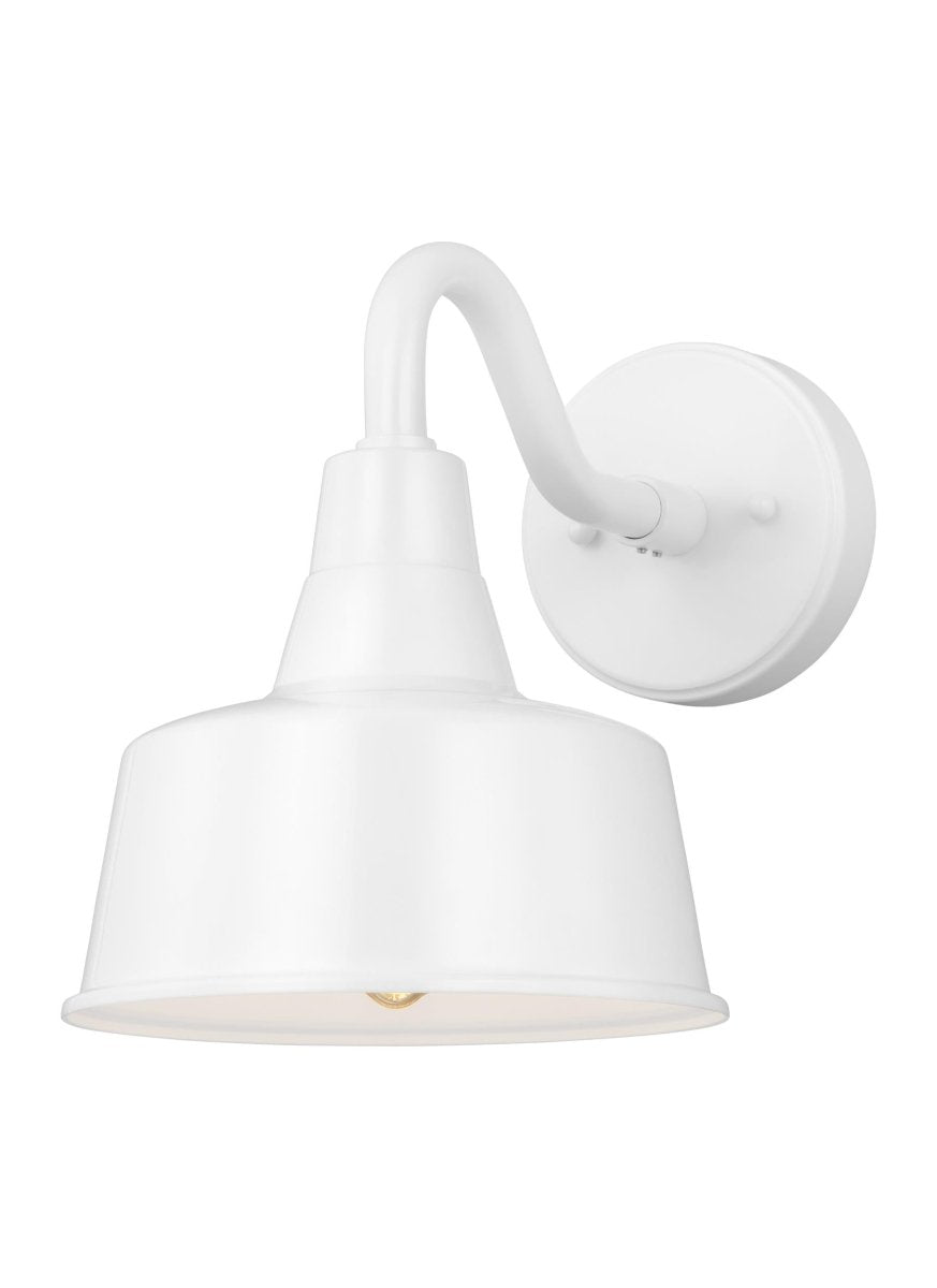 Murale extérieure Barn Light - Blanc 8" Ampoules non - incluses by Visual Comfort Studio | Luminaires & cie