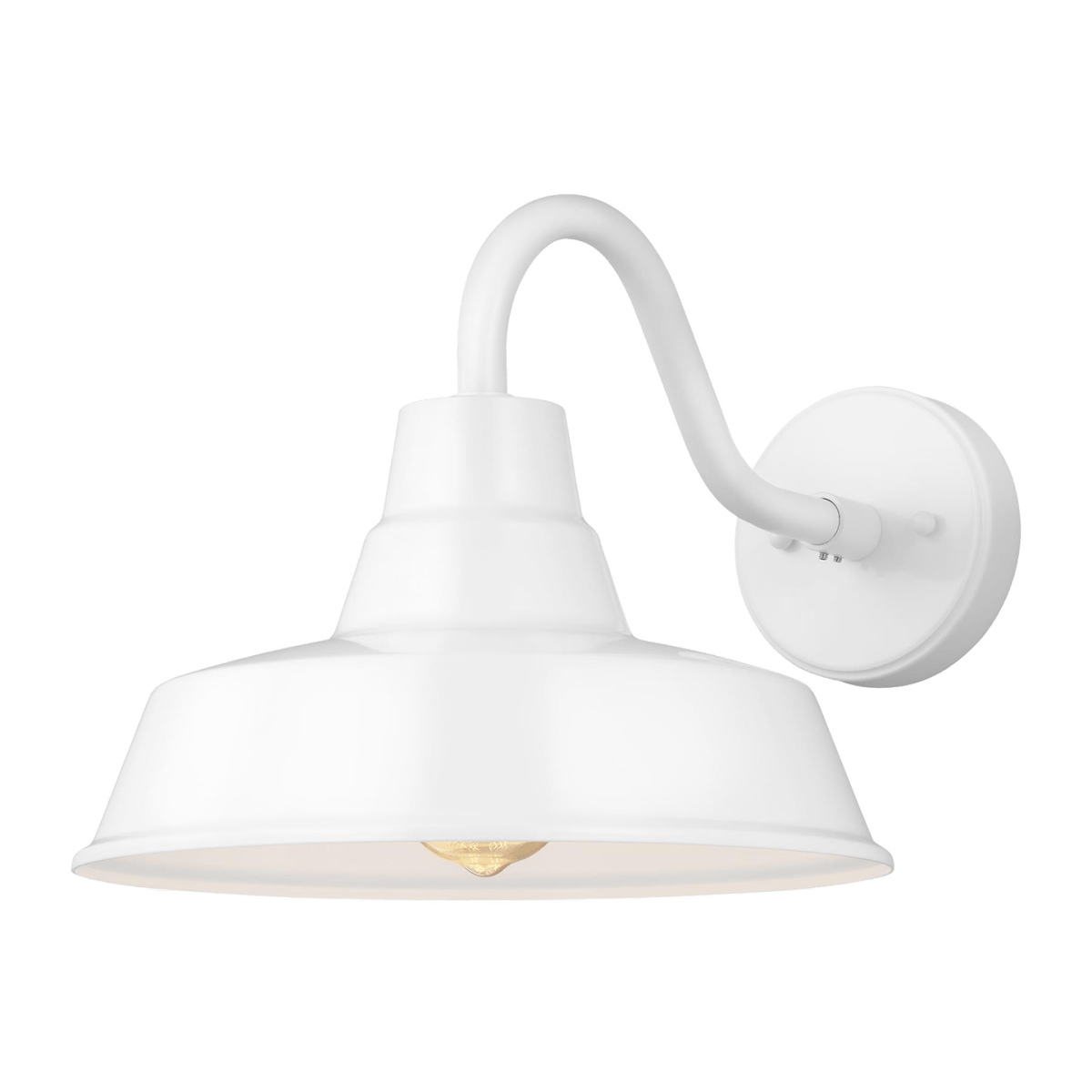 Murale extérieure Barn Light - Blanc 12" Ampoules non - incluses by Visual Comfort Studio | Luminaires & cie