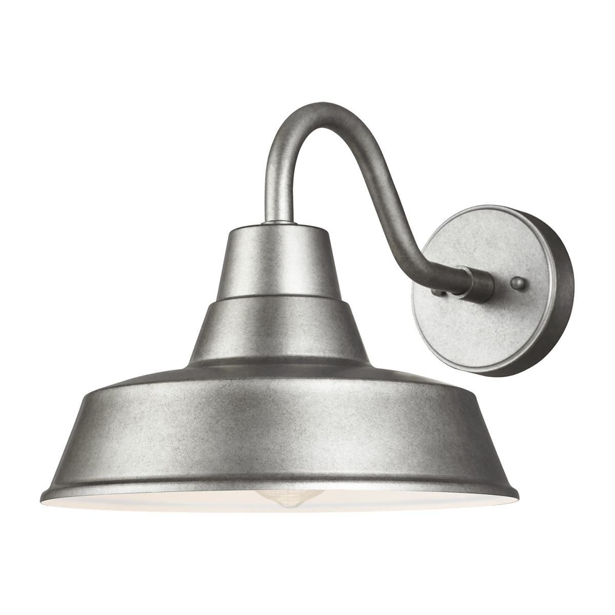 Murale extérieure Barn Light - Étain altéré 12" Ampoules DEL incluses by Visual Comfort Studio | Luminaires & cie