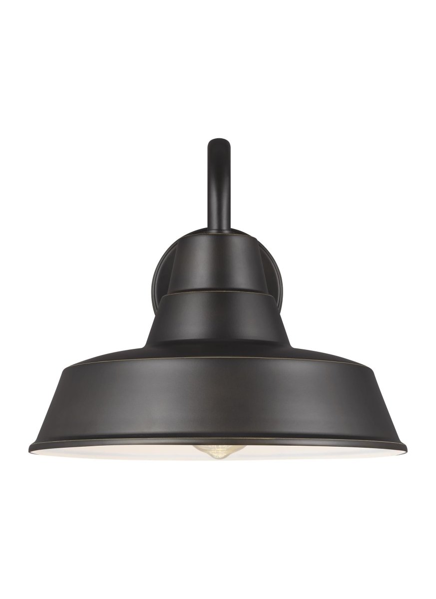 Murale extérieure Barn Light - Bronze antique 12" Ampoules DEL incluses by Visual Comfort Studio | Luminaires & cie