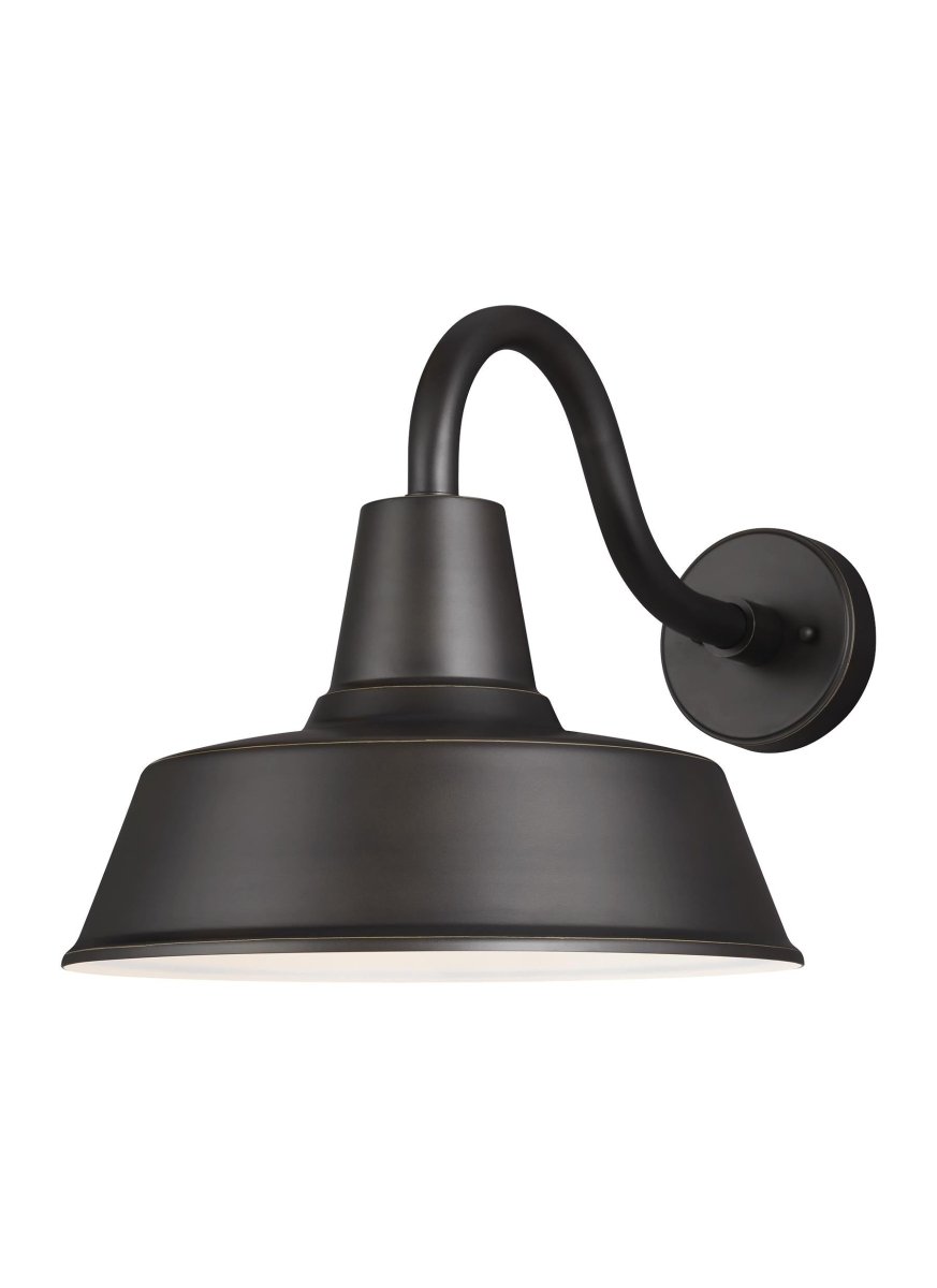 Murale extérieure Barn Light - Bronze antique 14" Ampoules DEL incluses by Visual Comfort Studio | Luminaires & cie