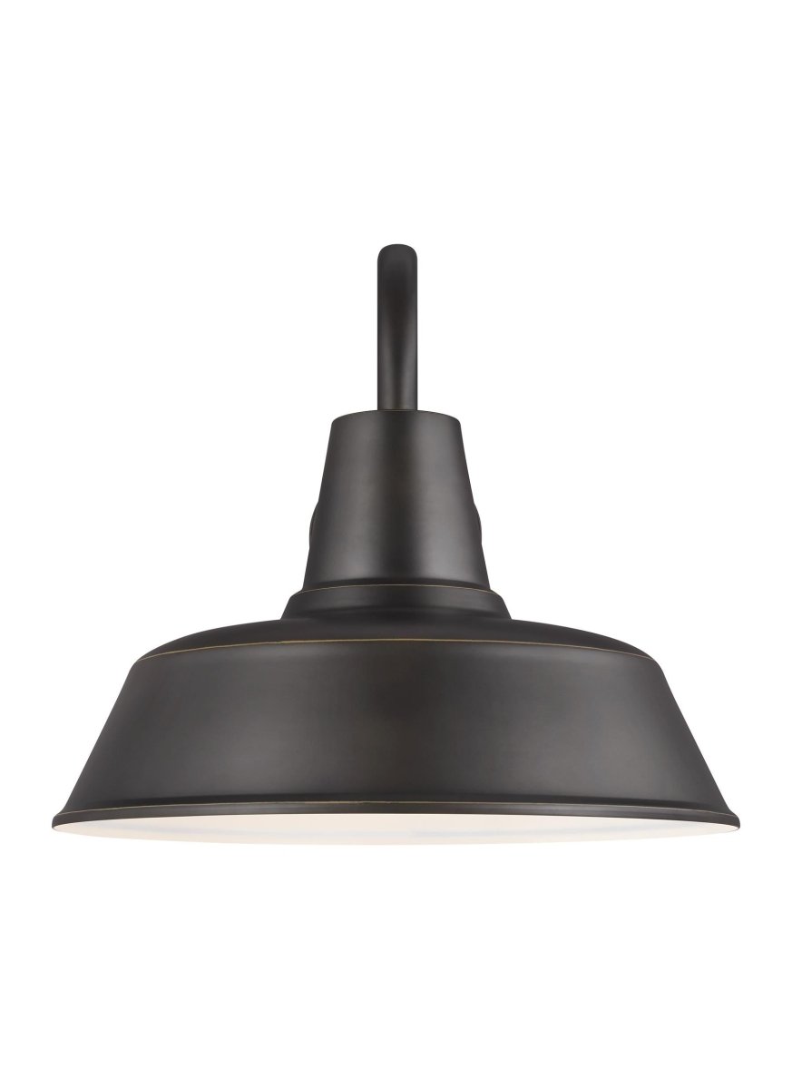 Murale extérieure Barn Light - Bronze antique 16" Ampoules DEL incluses by Visual Comfort Studio | Luminaires & cie