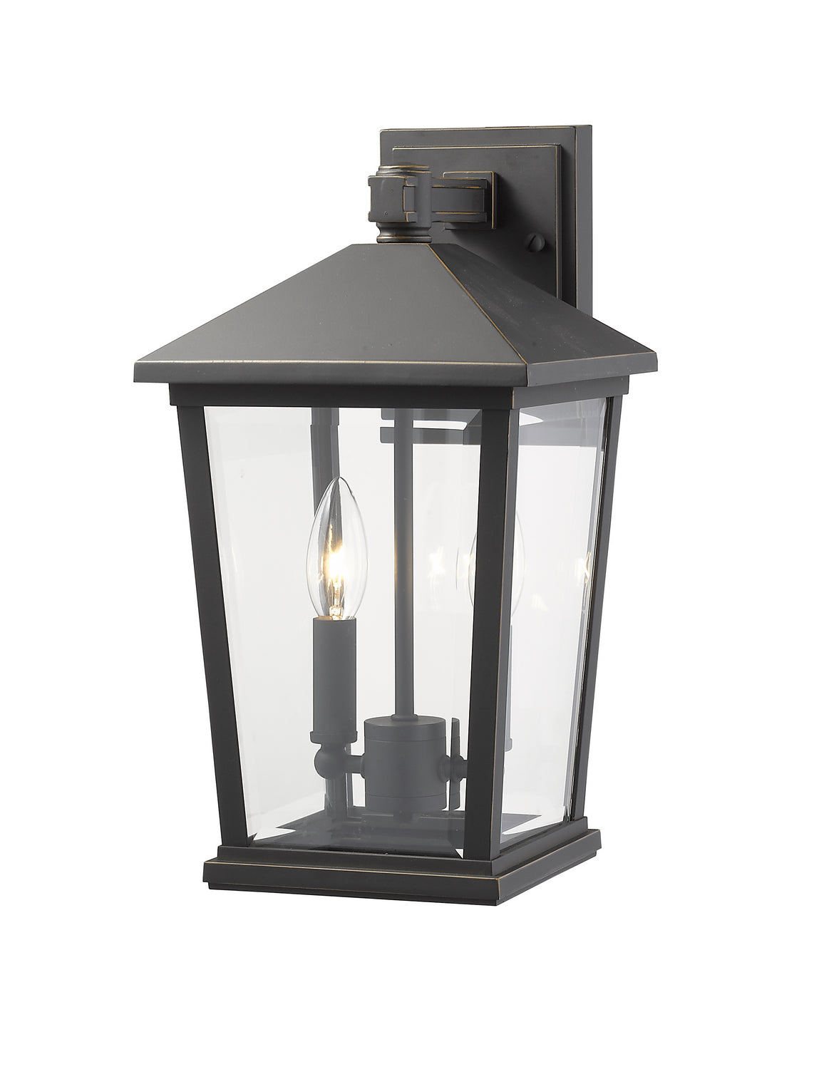 Lanterne murale extérieure Beacon Bronze huilé, 8" – vue 4