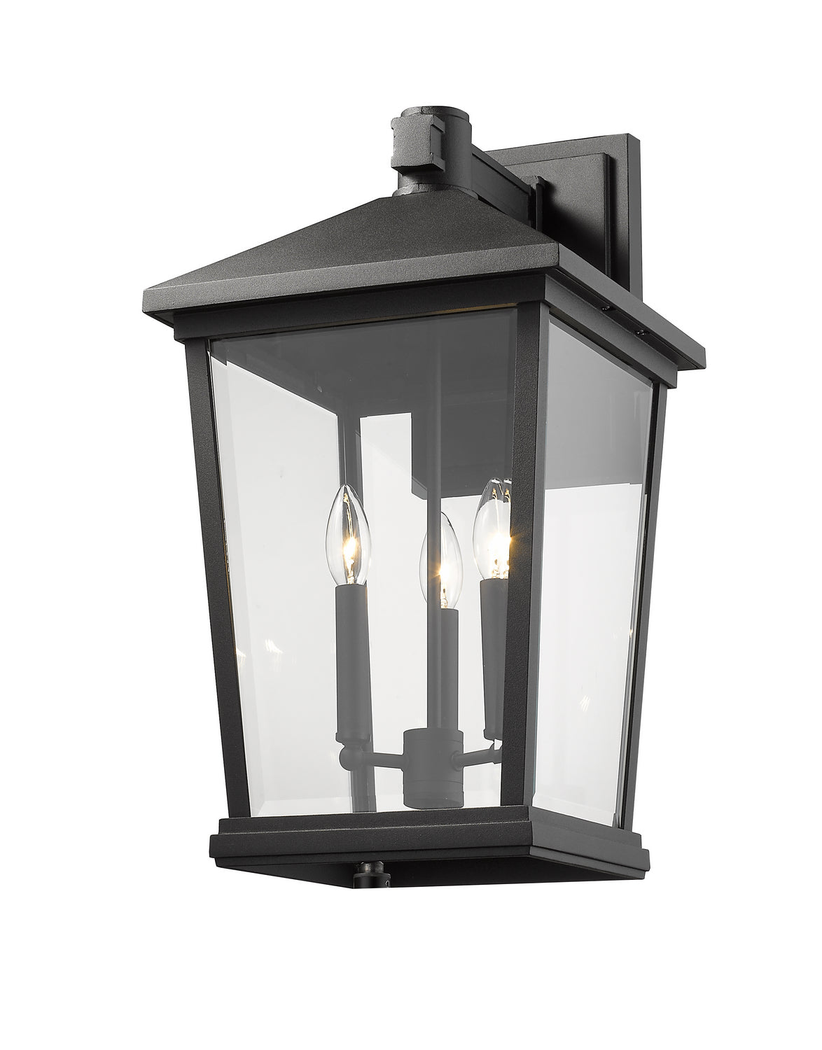 Lanterne murale extérieure Beacon Noir, 12" – vue 2