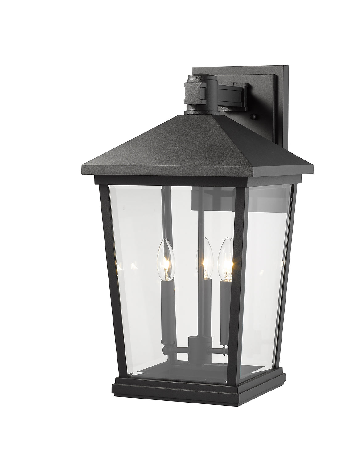 Lanterne murale extérieure Beacon Noir, 12" – vue 3