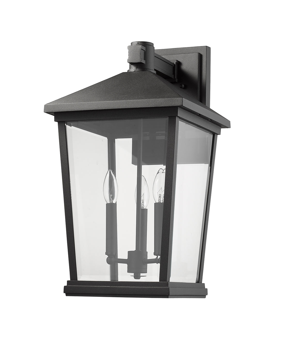 Lanterne murale extérieure Beacon Noir, 12" – vue 5