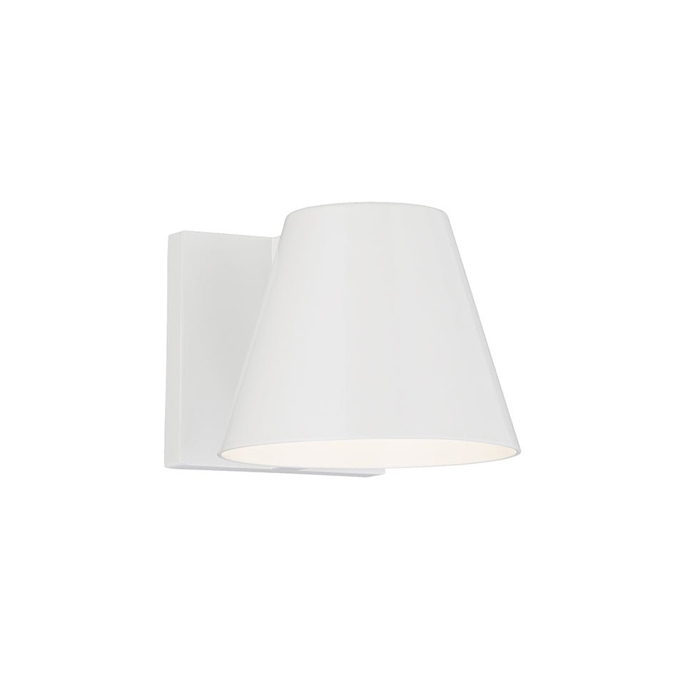 Murale extérieure Bowman - Blanc 3000K (Blanc doux) 4.5" by Tech Lighting | Luminaires & cie