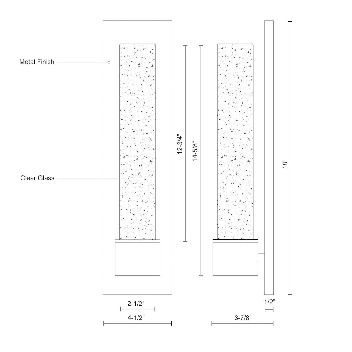 Murale extérieure Copenhagen - 14 5/8" by Kuzco Lighting | Luminaires & cie