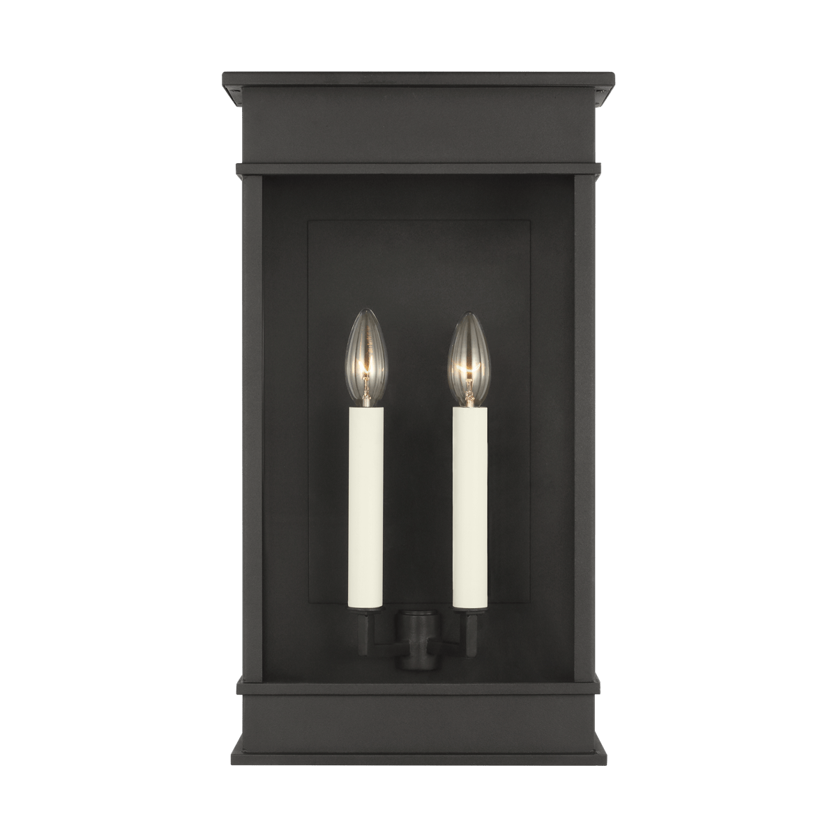 Murale extérieure Cupertino - Black texturé 13 1/4" 2 by Visual Comfort Studio | Luminaires & cie