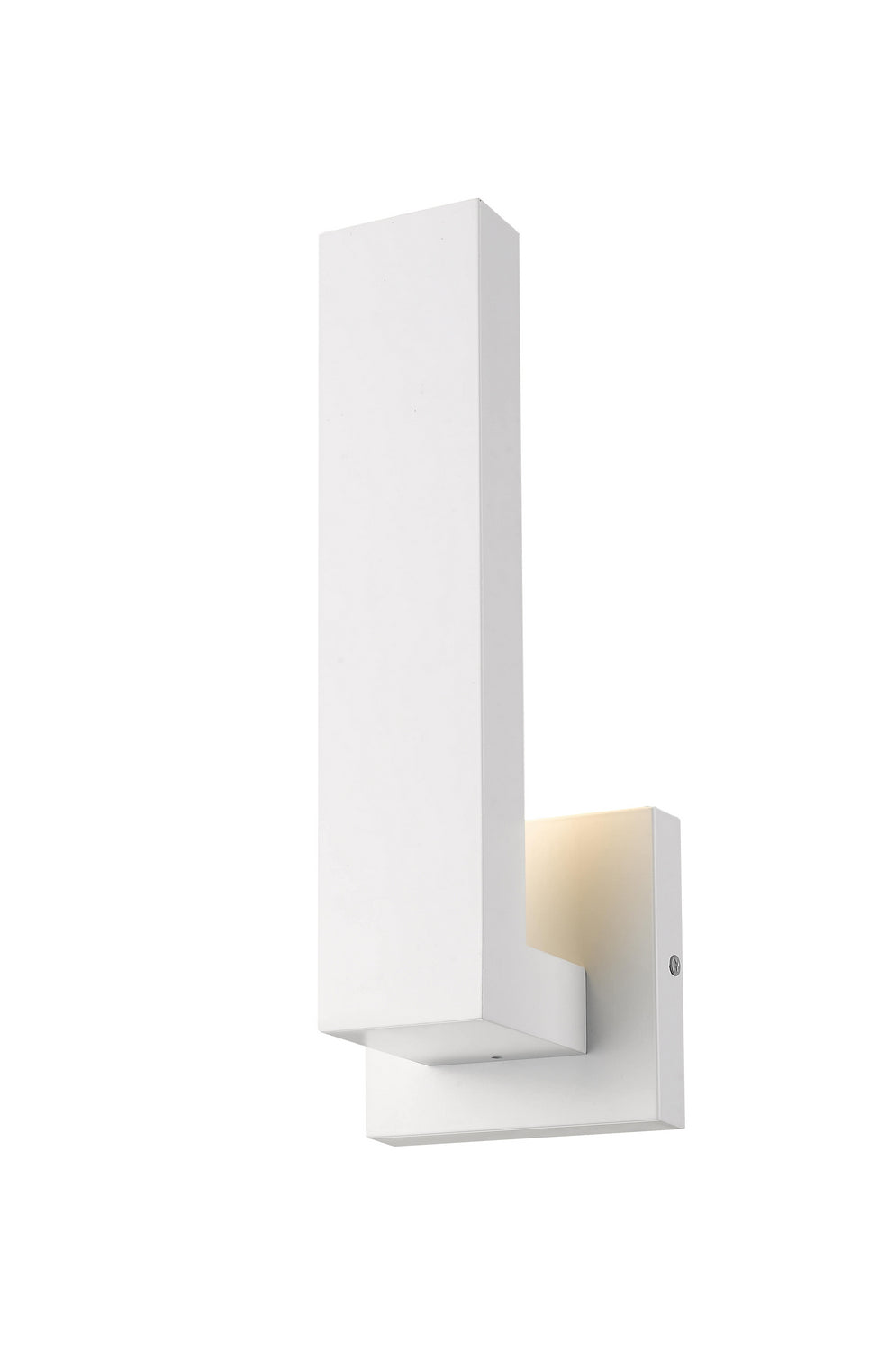 Lanterne murale extérieure Edge Blanc, nombre ampoules 1 – vue 3
