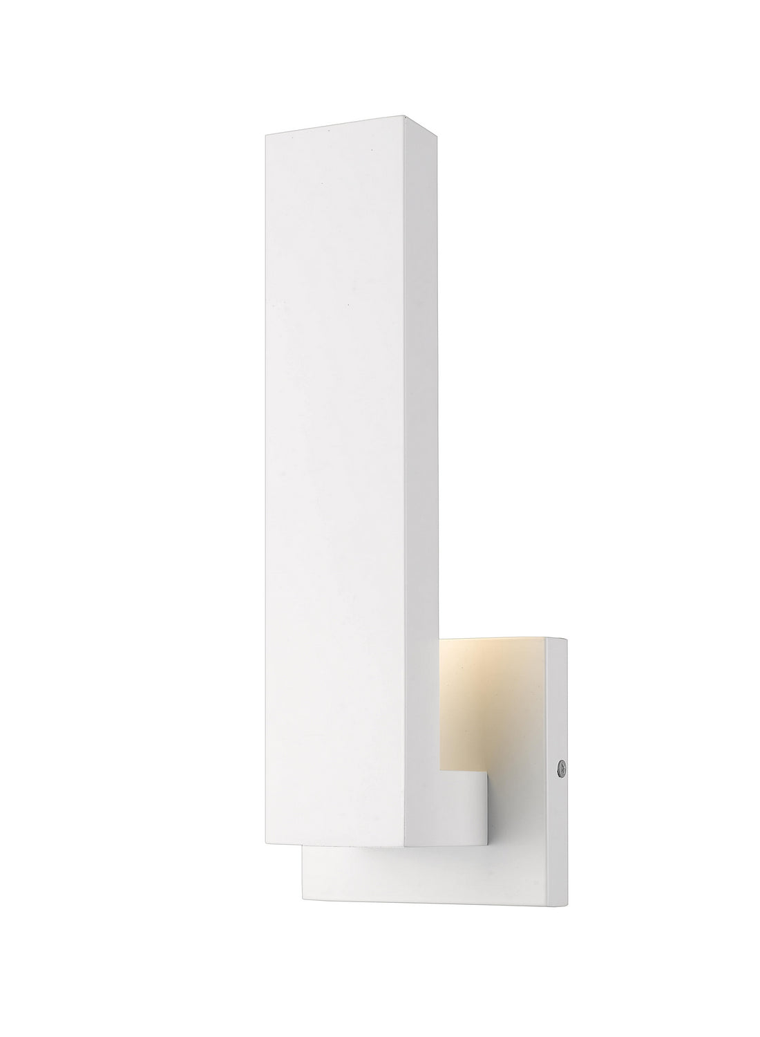 Lanterne murale extérieure Edge Blanc, nombre ampoules 1 – Z-Lite