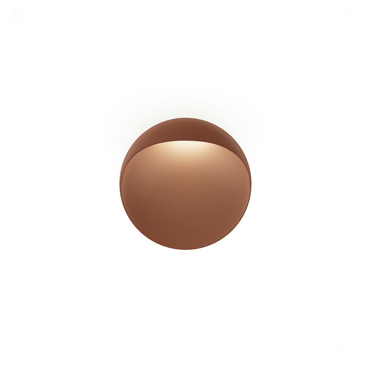 Murale extérieure Flindt - 7.9" 3000K (Blanc Doux) Corten by Louis Poulsen | Luminaires & cie