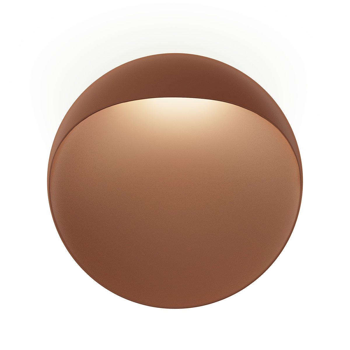 Murale extérieure Flindt - 15.7" 2700K (Blanc Chaud) Corten by Louis Poulsen | Luminaires & cie