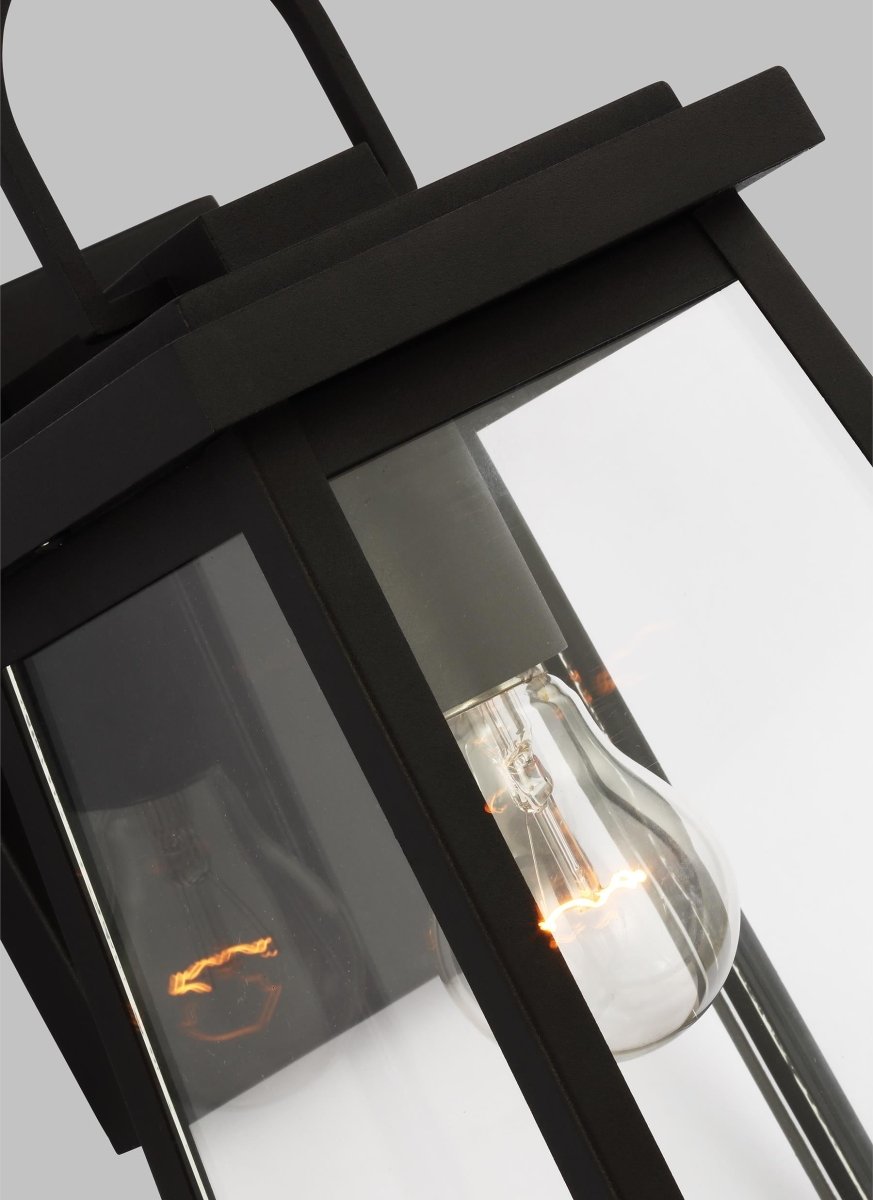 Murale extérieure Founders - Noir 7" Ampoules non - incluses by Visual Comfort Studio | Luminaires & cie