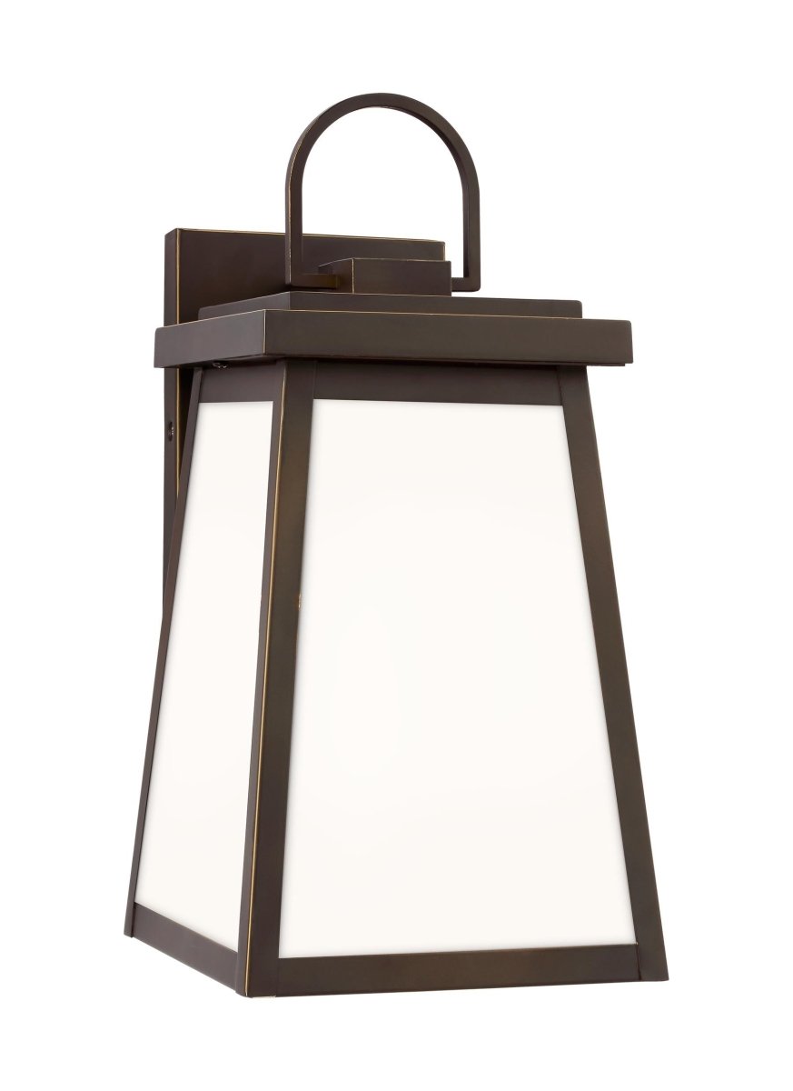 Murale extérieure Founders - Bronze antique 7" Ampoules DEL incluses by Visual Comfort Studio | Luminaires & cie