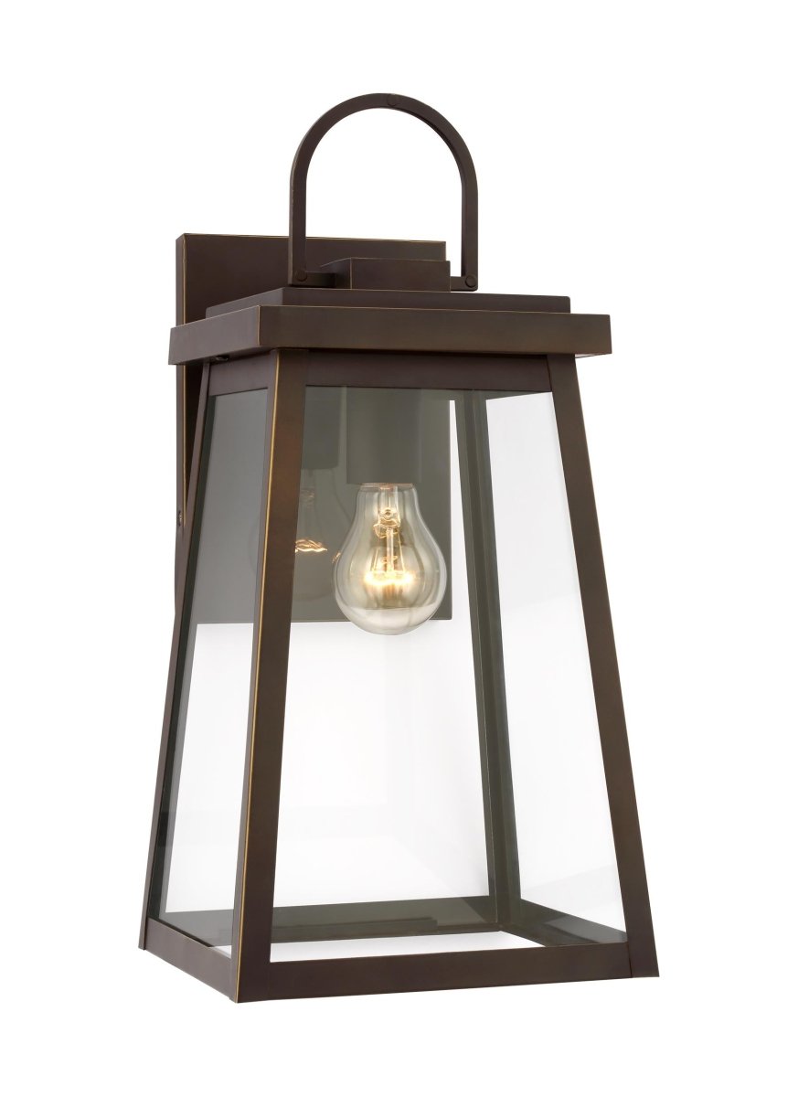 Murale extérieure Founders - Bronze antique 8 1/2" Ampoules non - incluses by Visual Comfort Studio | Luminaires & cie