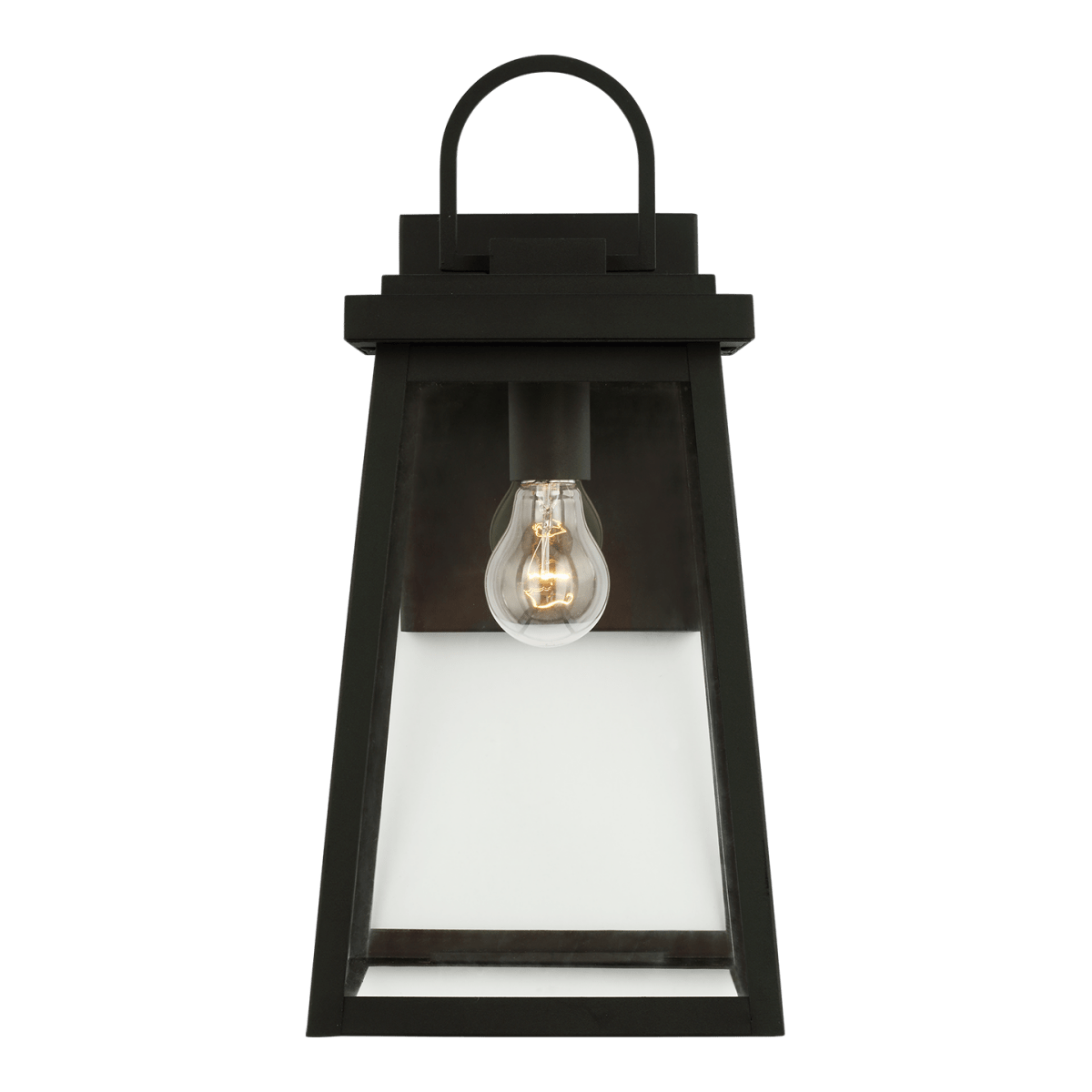 Murale extérieure Founders - Noir 8 1/2" Ampoules DEL incluses by Visual Comfort Studio | Luminaires & cie