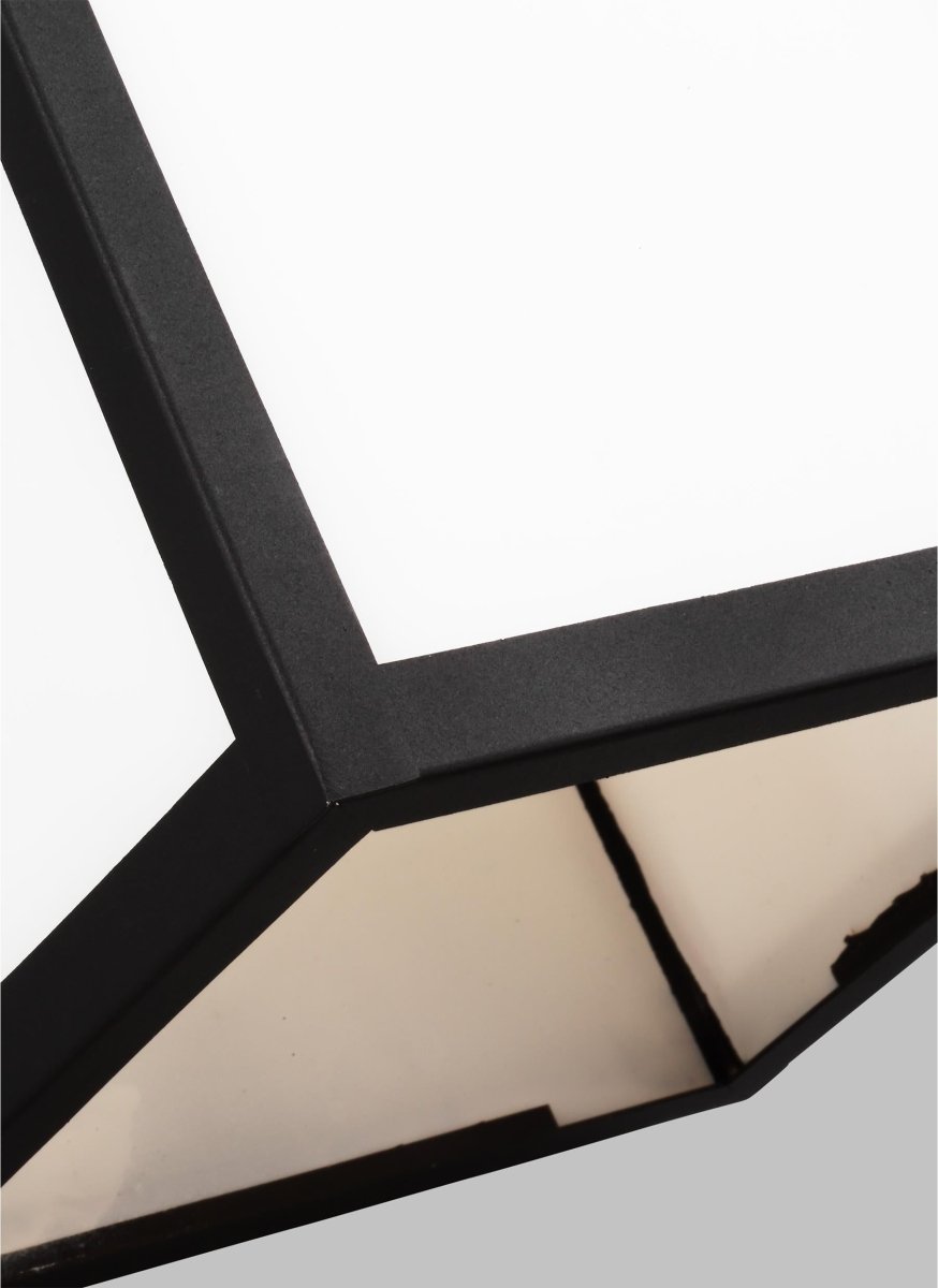 Murale extérieure Founders - Noir 8 1/2" Ampoules DEL incluses by Visual Comfort Studio | Luminaires & cie