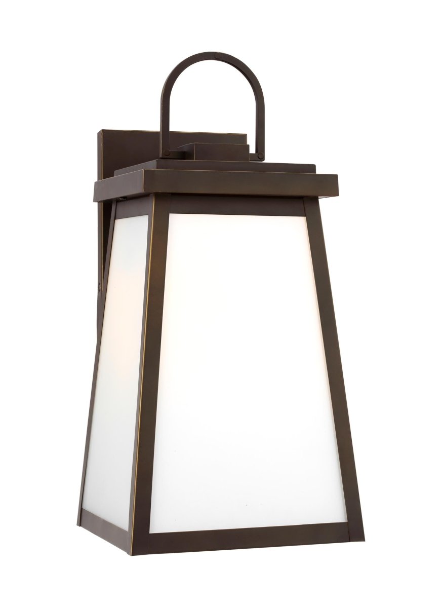 Murale extérieure Founders - Bronze antique 8 1/2" Ampoules DEL incluses by Visual Comfort Studio | Luminaires & cie