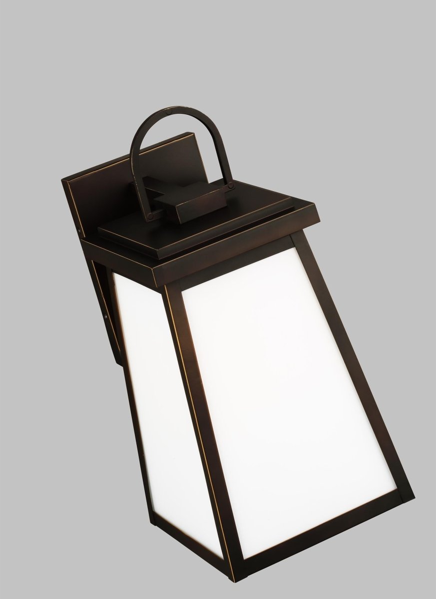 Murale extérieure Founders - Bronze antique 8 1/2" Ampoules DEL incluses by Visual Comfort Studio | Luminaires & cie