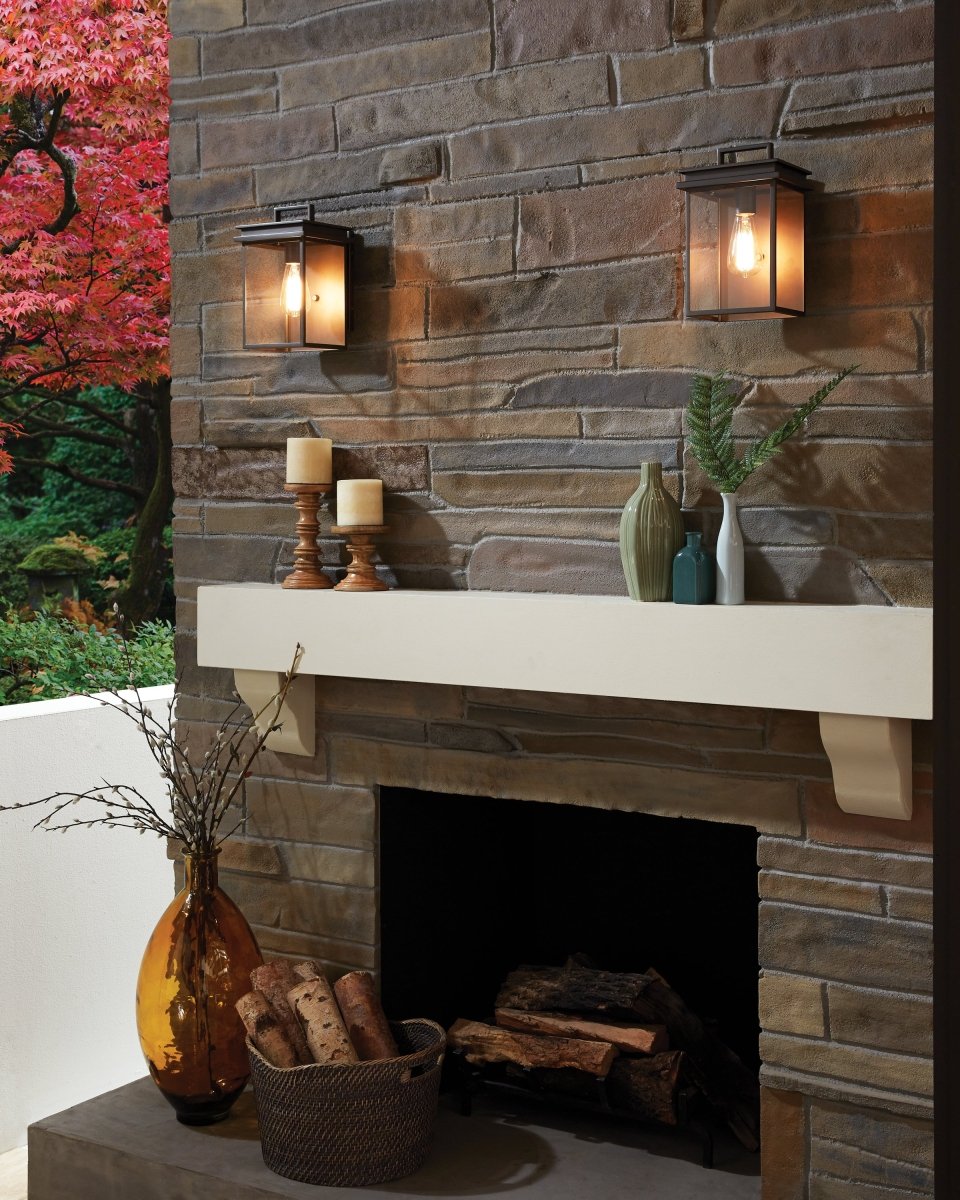 Murale extérieure Glenview - 9" by Visual Comfort Studio | Luminaires & cie