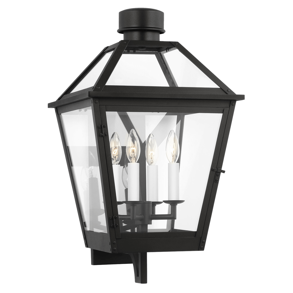 Murale extérieure Hyannis - Black texturé 13 3/4" by Visual Comfort Studio | Luminaires & cie