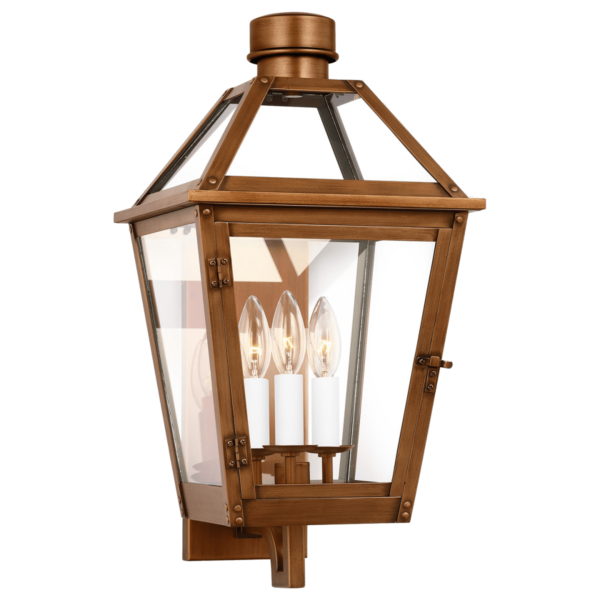 Murale extérieure Hyannis - Cuivre naturel 10 1/2" by Visual Comfort Studio | Luminaires & cie