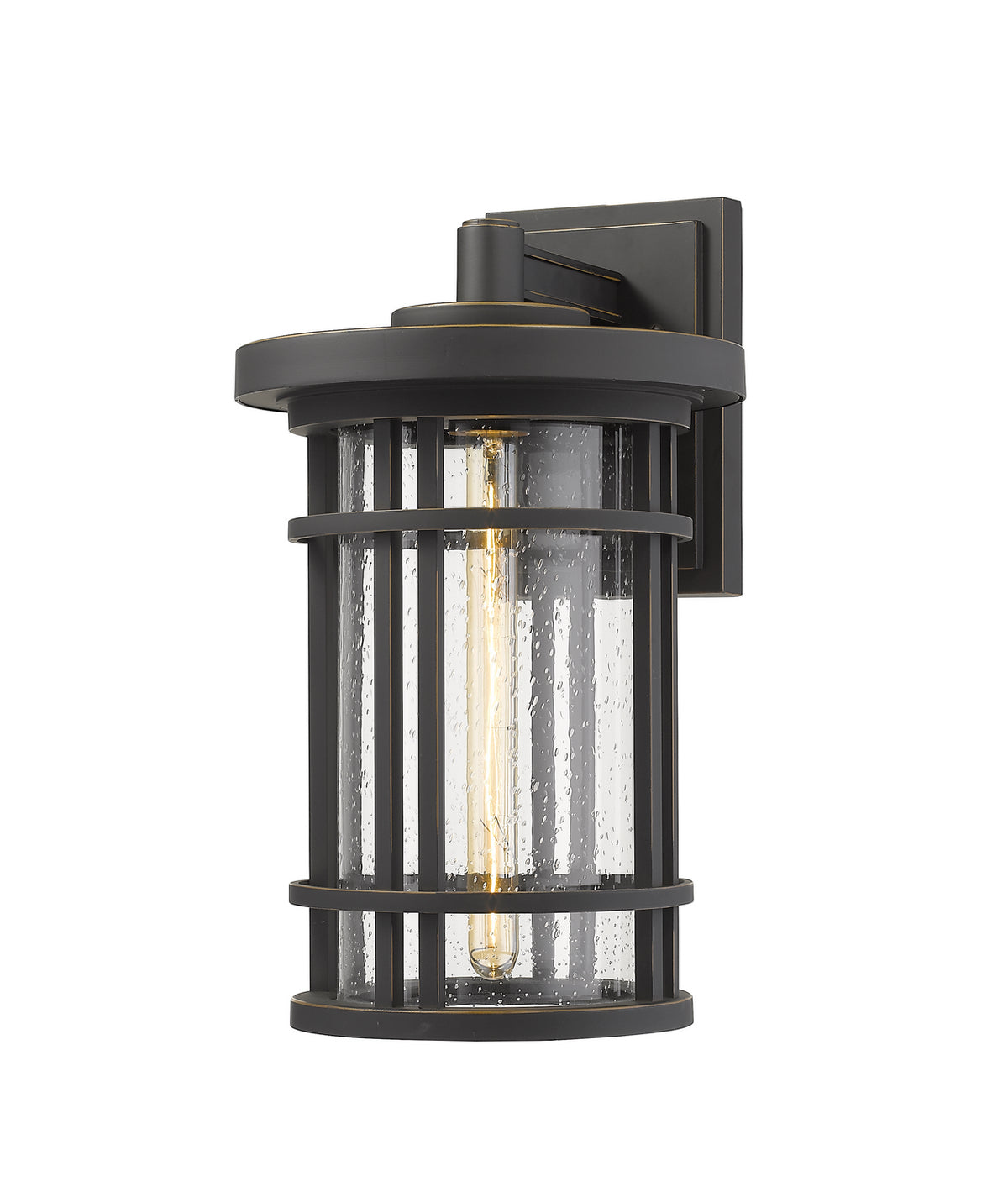 Lanterne murale extérieure Jordan Bronze huilé, 10" – Z-Lite