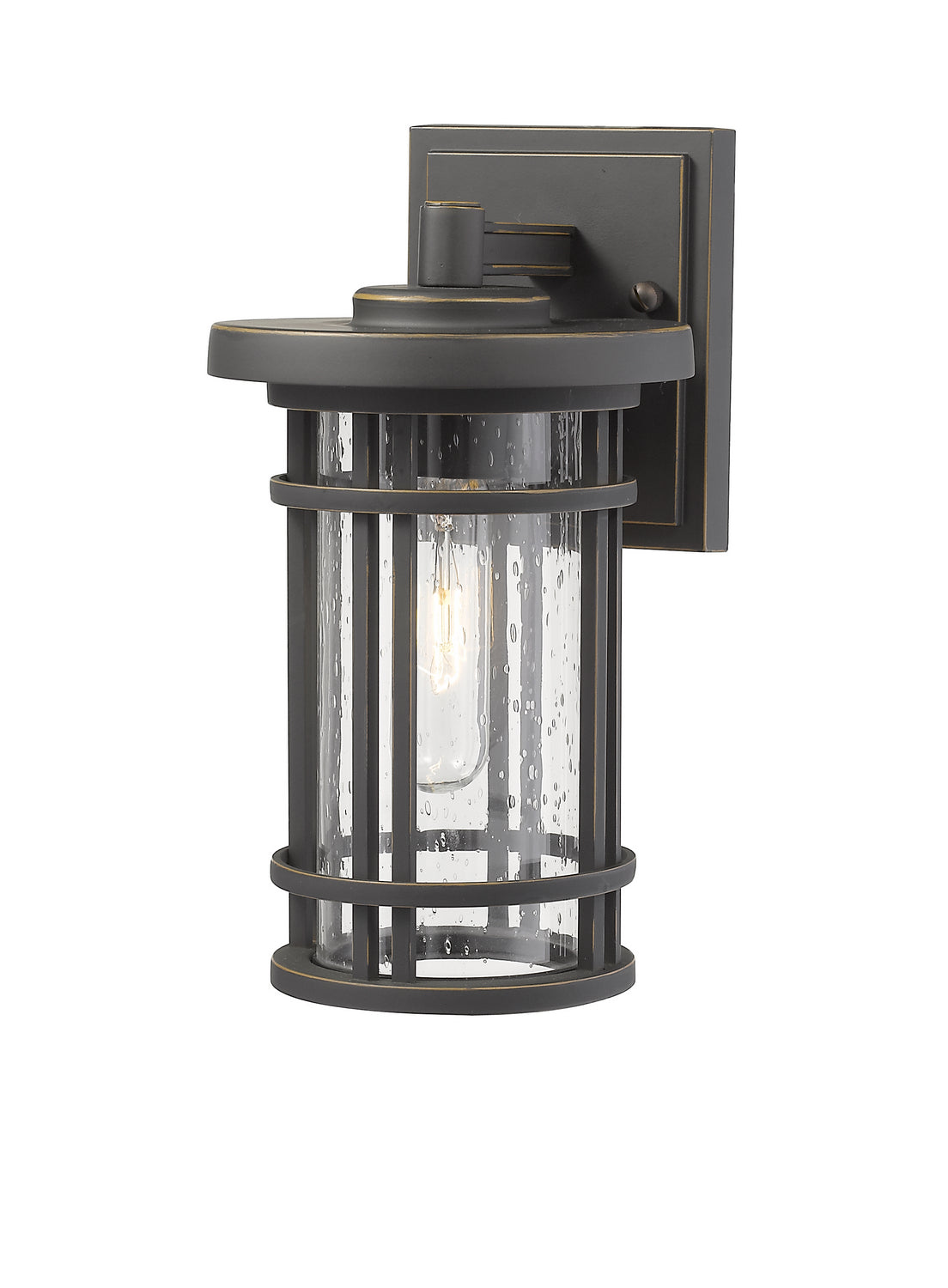 Lanterne murale extérieure Jordan Bronze huilé, 6" – vue 3