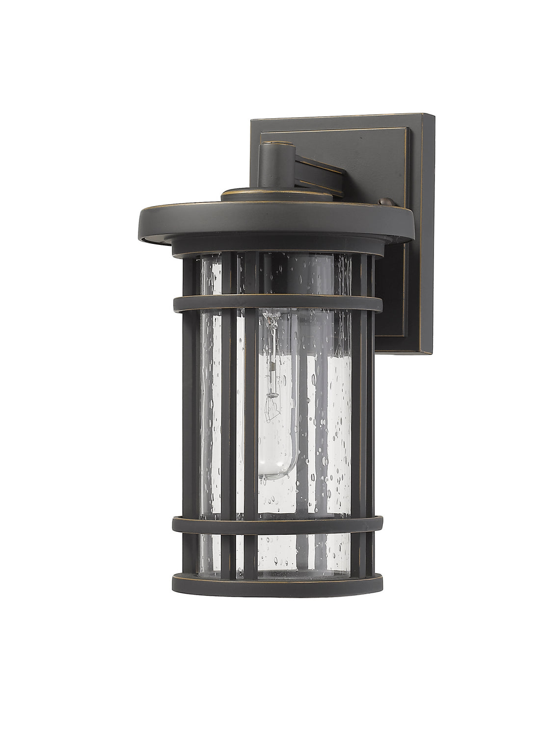 Lanterne murale extérieure Jordan Bronze huilé, 6" – vue 5