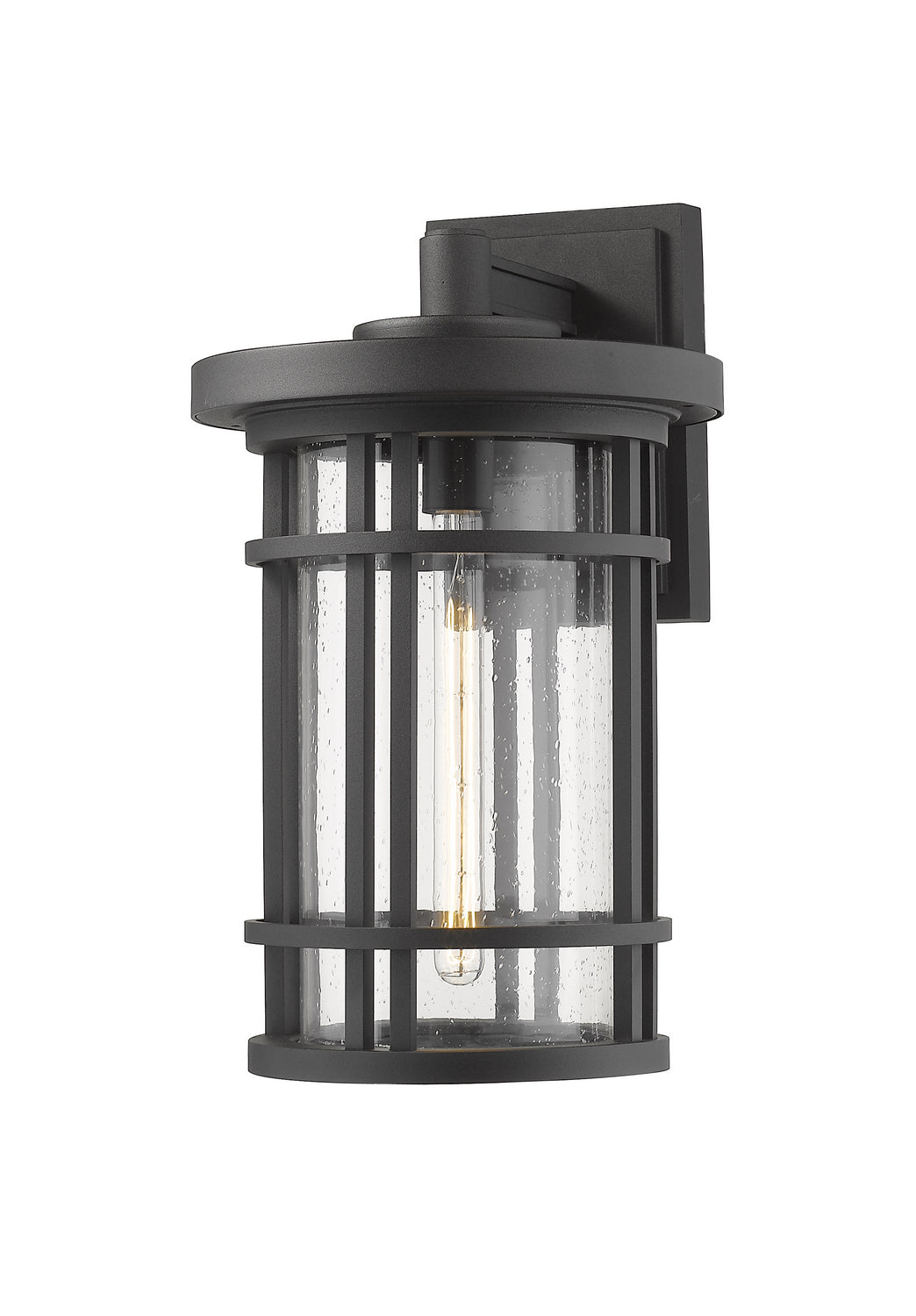 Lanterne murale extérieure Jordan Noir, 12" – Z-Lite