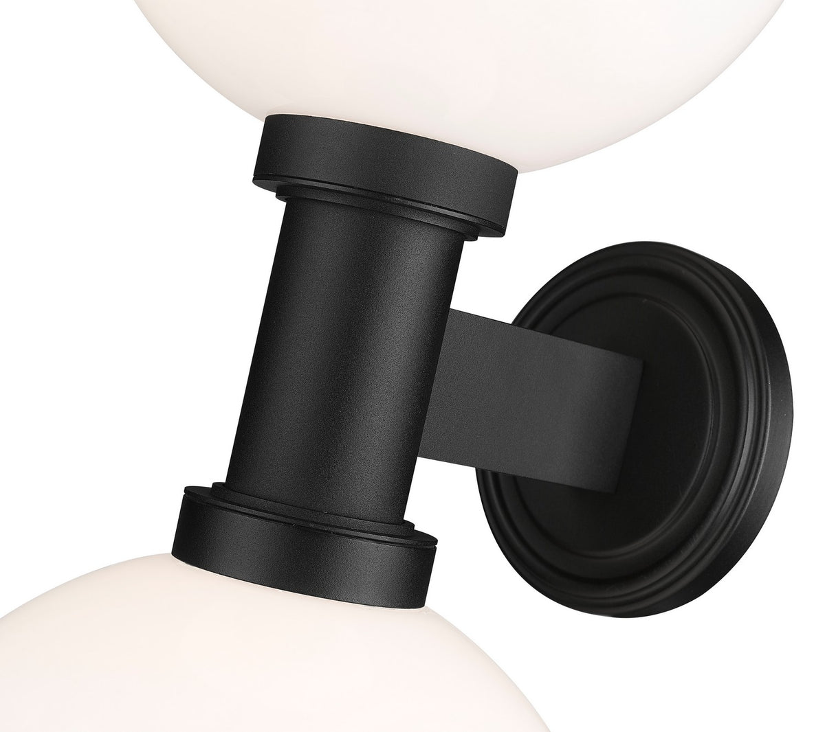 Applique extérieure Laurent Opale blanc, 30" – vue 5