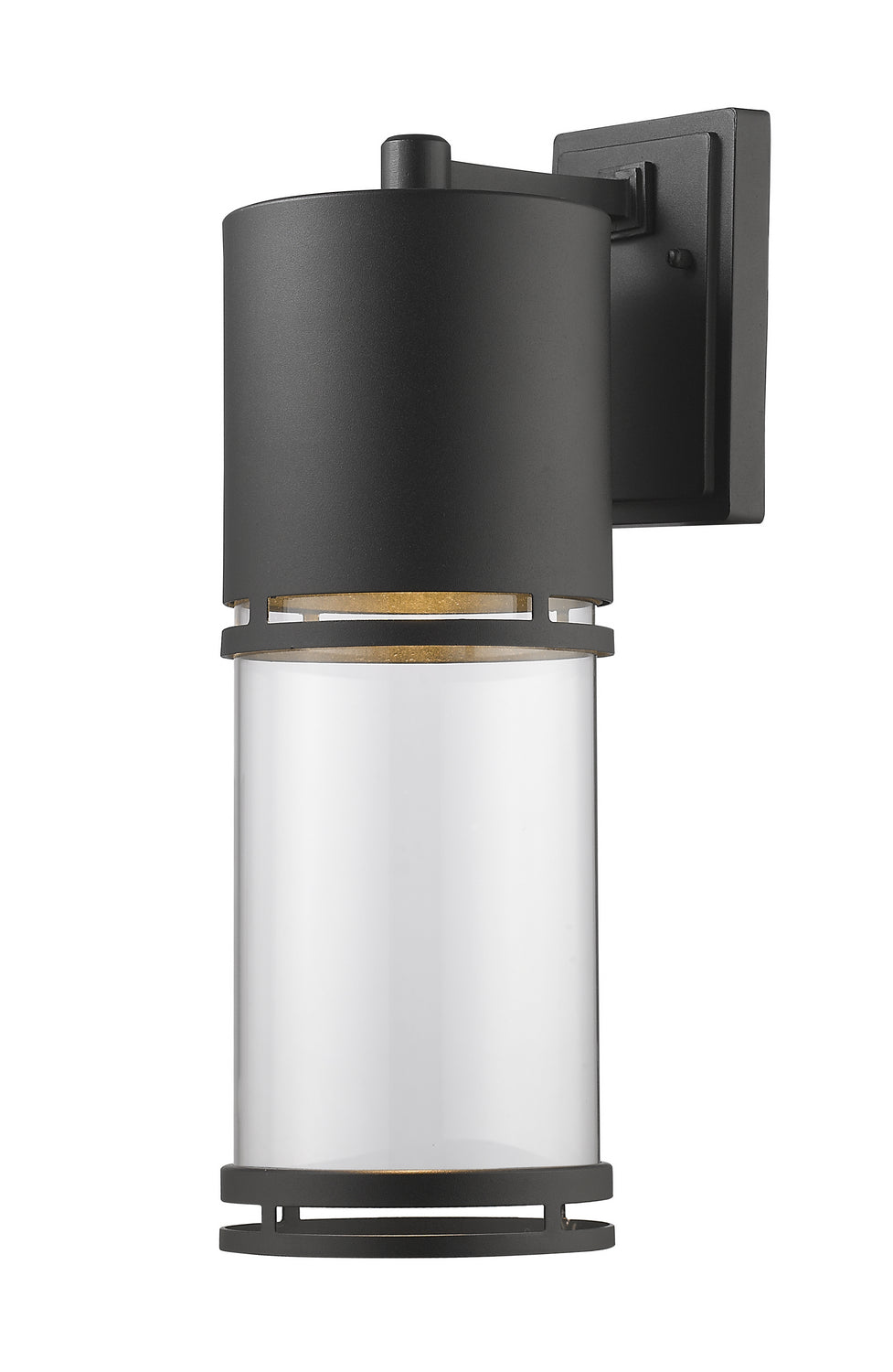 Lanterne murale extérieure Luminata Noir, Transparent, 5 7/8" – Z-Lite