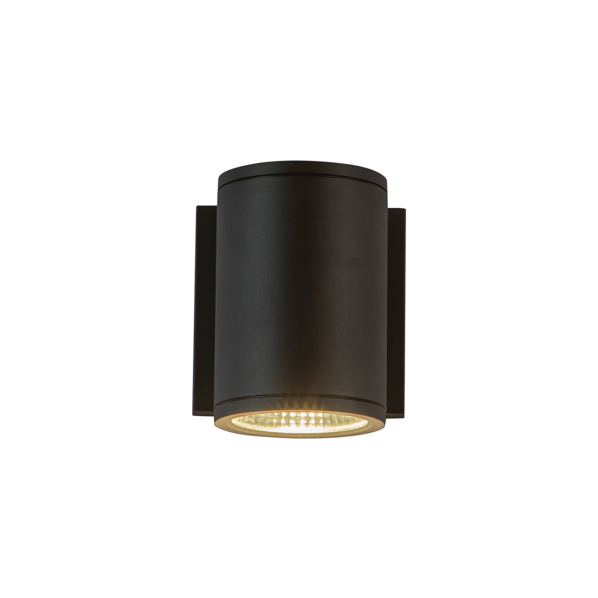 Applique extérieure 3po Nordic Vers le haut ou vers le bas, Noir, 5" – vue 2