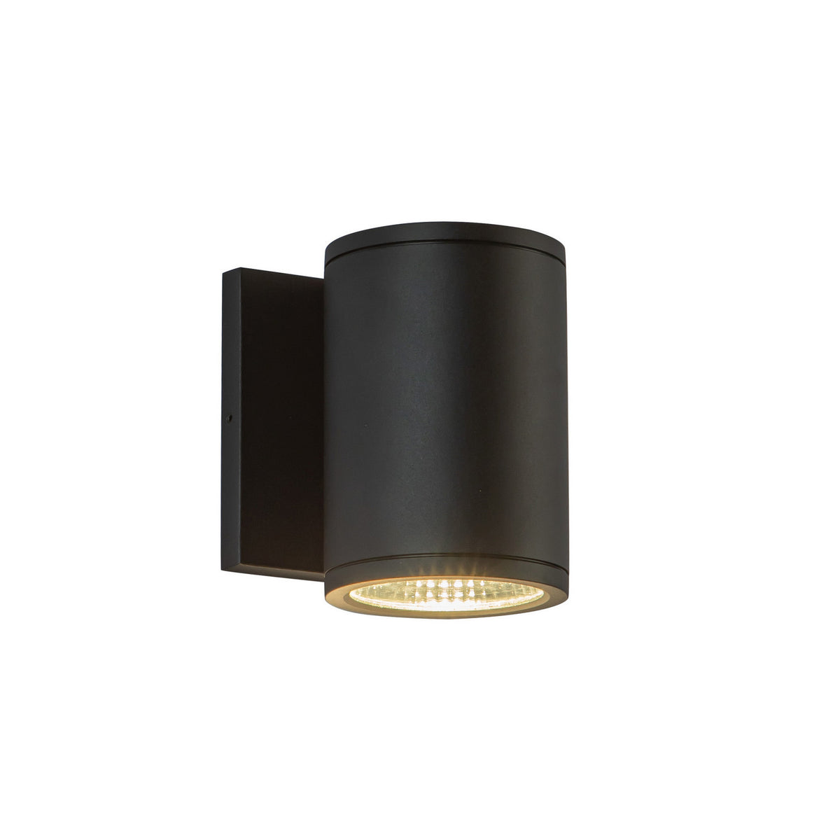 Applique extérieure 3po Nordic Vers le haut ou vers le bas, Noir, 5" – Kuzco Lighting