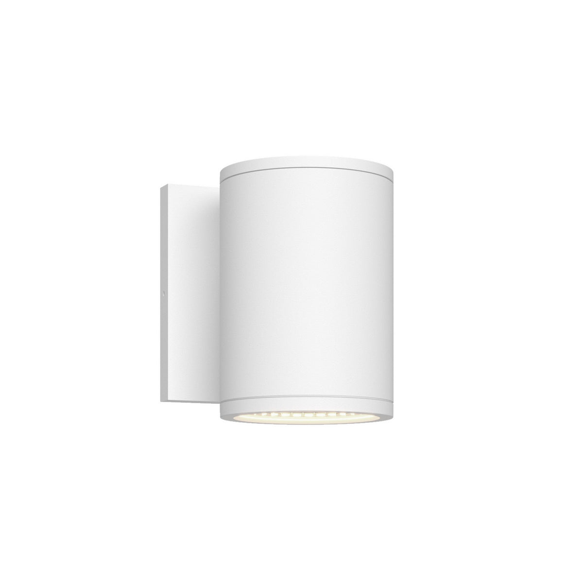 Applique extérieure 3po Nordic Vers le haut ou vers le bas, Blanc, 5" – Kuzco Lighting