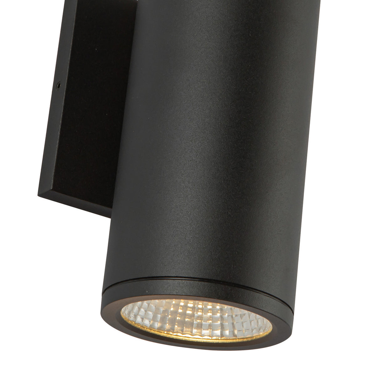 Applique extérieure 3po Nordic Vers le haut ou vers le bas, Noir, 7" – vue 3